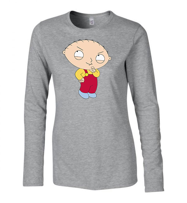 Family Guy stewie Sportszürke Női Hosszú Ujjú Póló