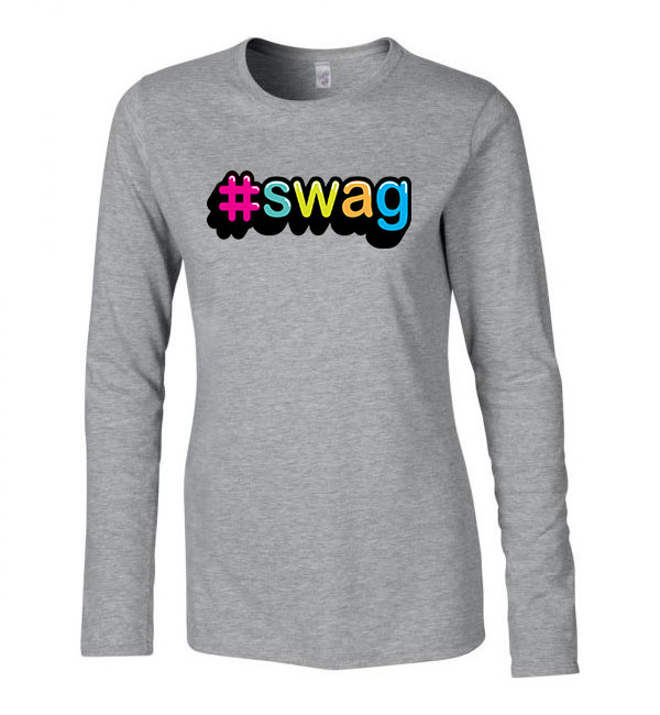 SWAG Sportszürke Női Hosszú Ujjú Póló