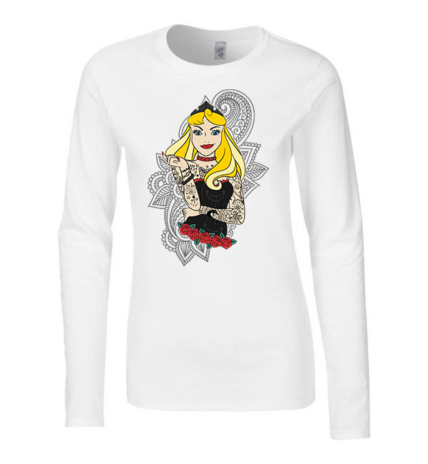Alice alice in wonderland alíz csodaországban Fehér Női Hosszú Ujjú Póló