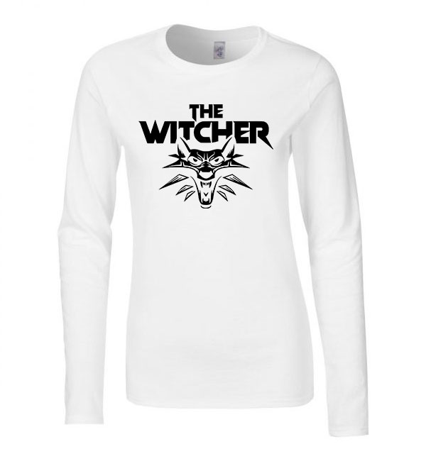 The Witcher A Vaják Fehér Női Hosszú Ujjú Póló