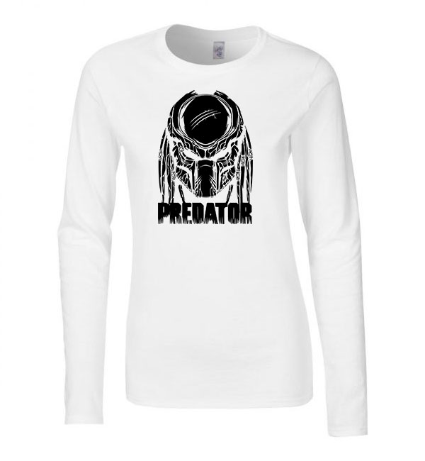 Predator Fehér Női Hosszú Ujjú Póló