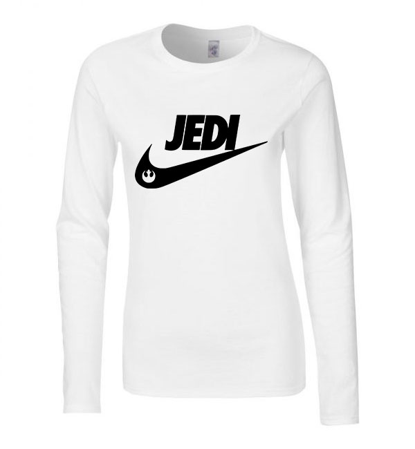 star wars jedi Fehér Női Hosszú Ujjú Póló