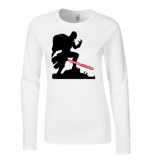 darth vader star wars Fehér Női Hosszú Ujjú Póló
