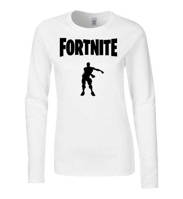 fortnite floss like a boss emote Fehér Női Hosszú Ujjú Póló