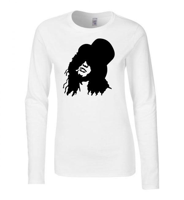 Slash Fehér Női Hosszú Ujjú Póló