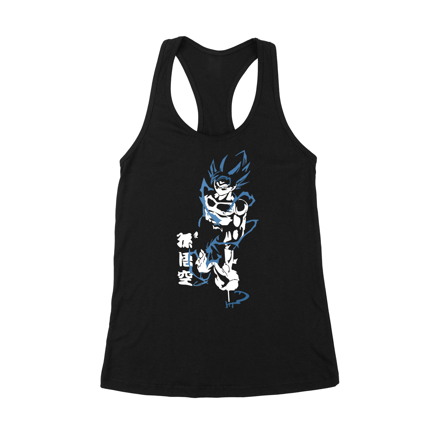 Son Goku Dragon Ball Fekete Női Trikó