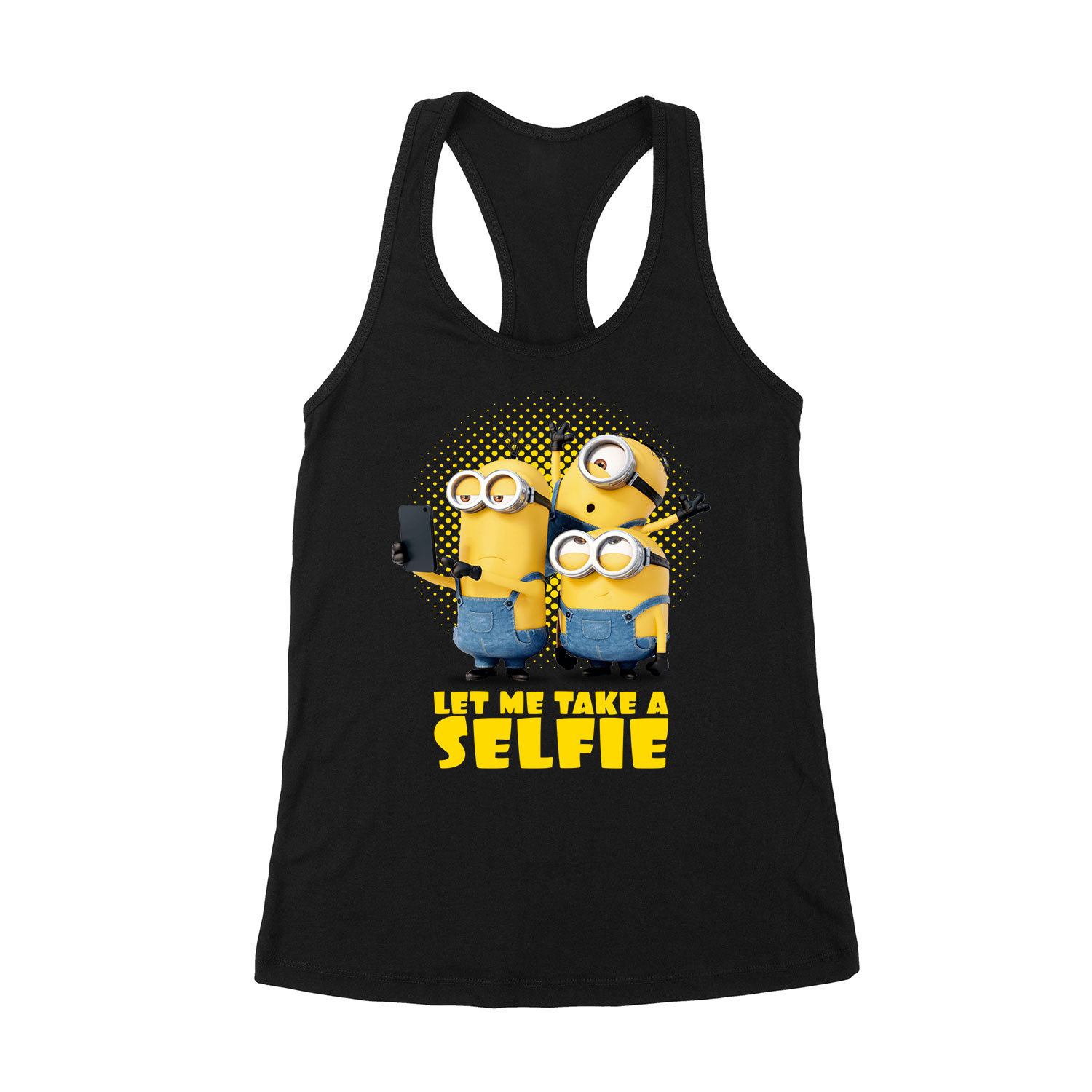 minions minyonok mel bob Fekete Női Trikó