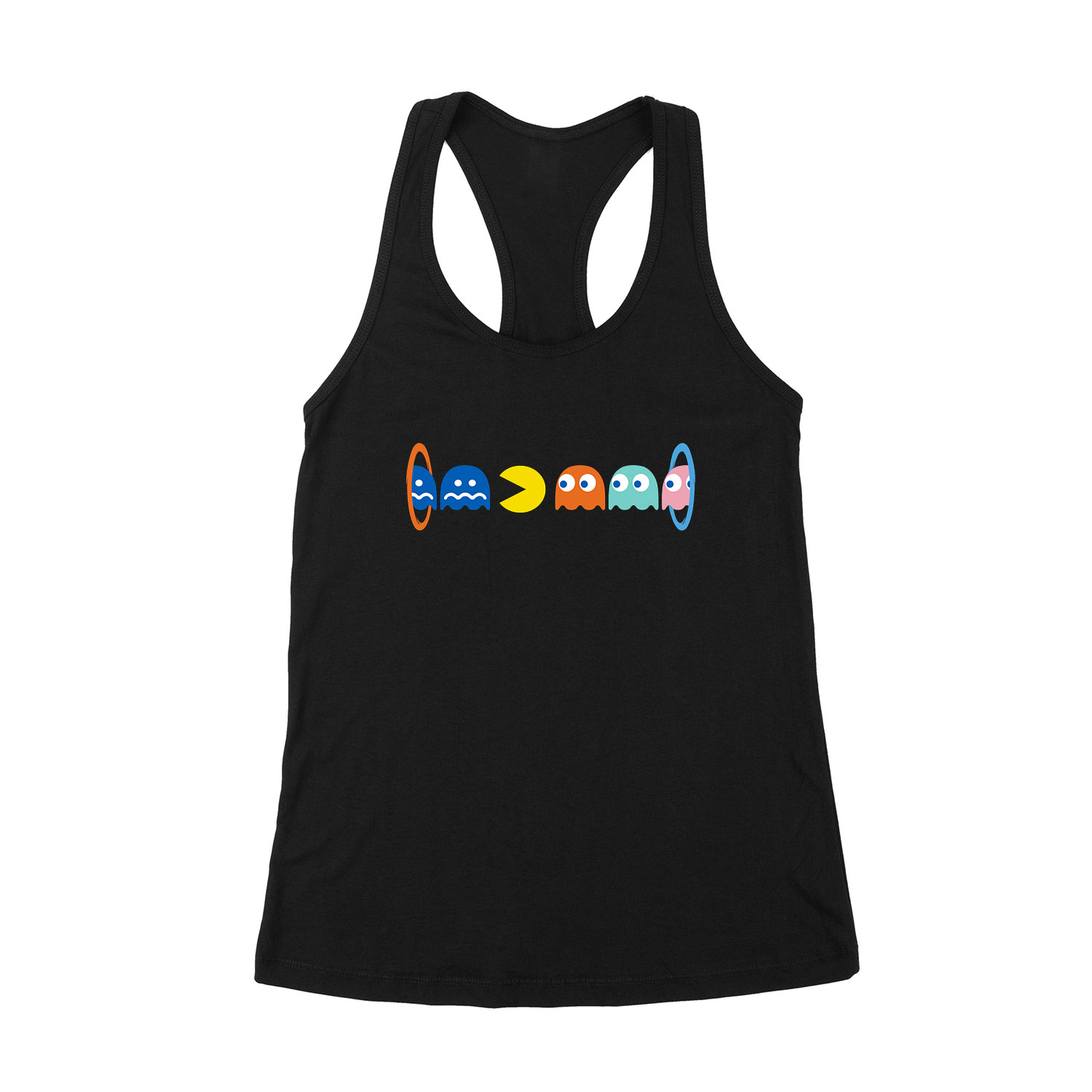 pac man pacman Fekete Női Trikó