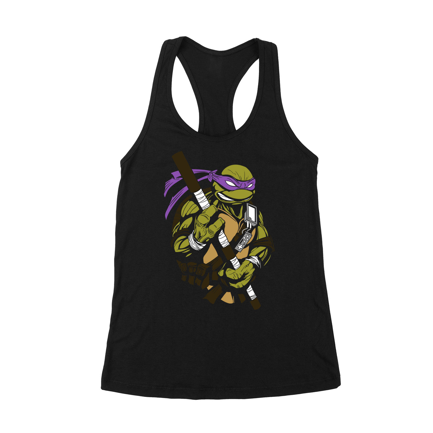 donatello tini ninja teknőcök tmnt Fekete Női Trikó