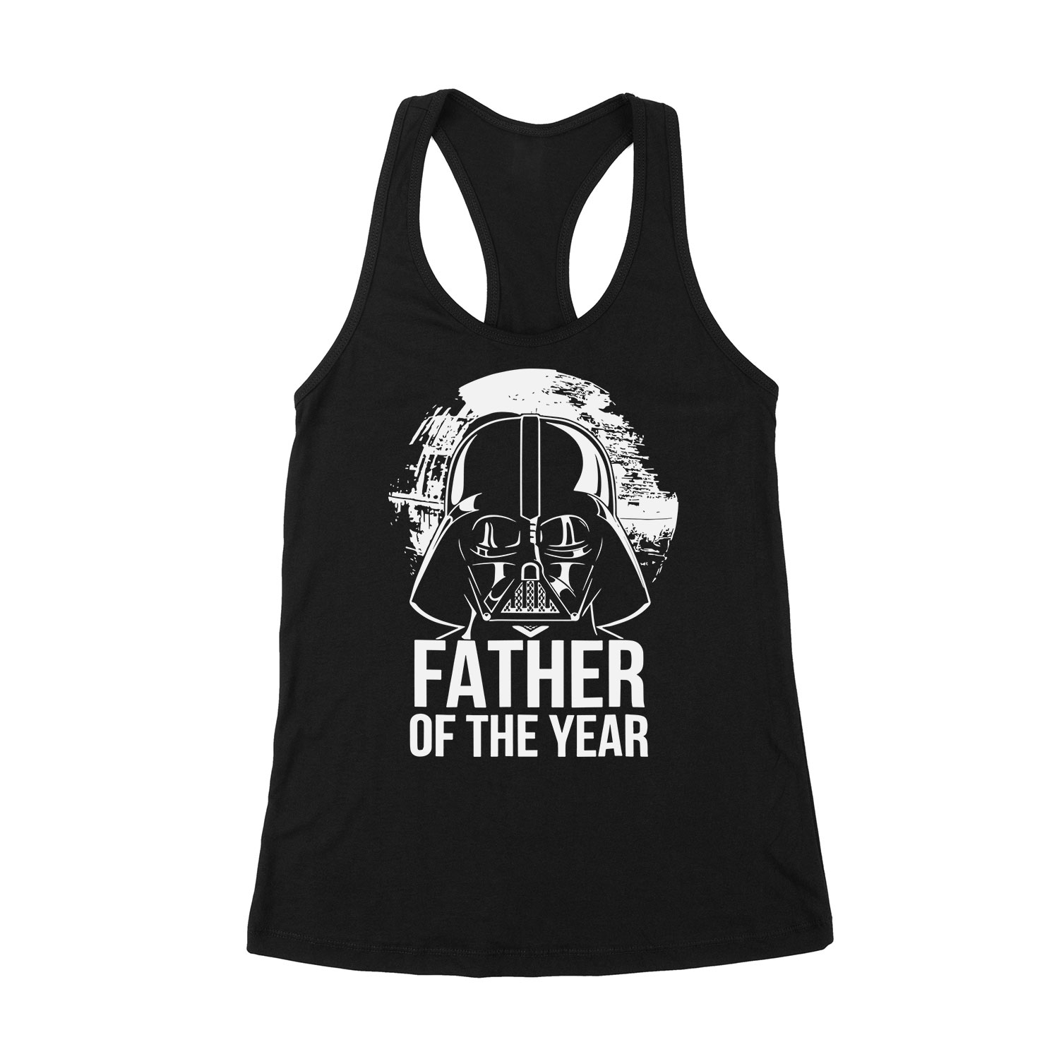 darth vader apa apáknak apák napja Fekete Női Trikó