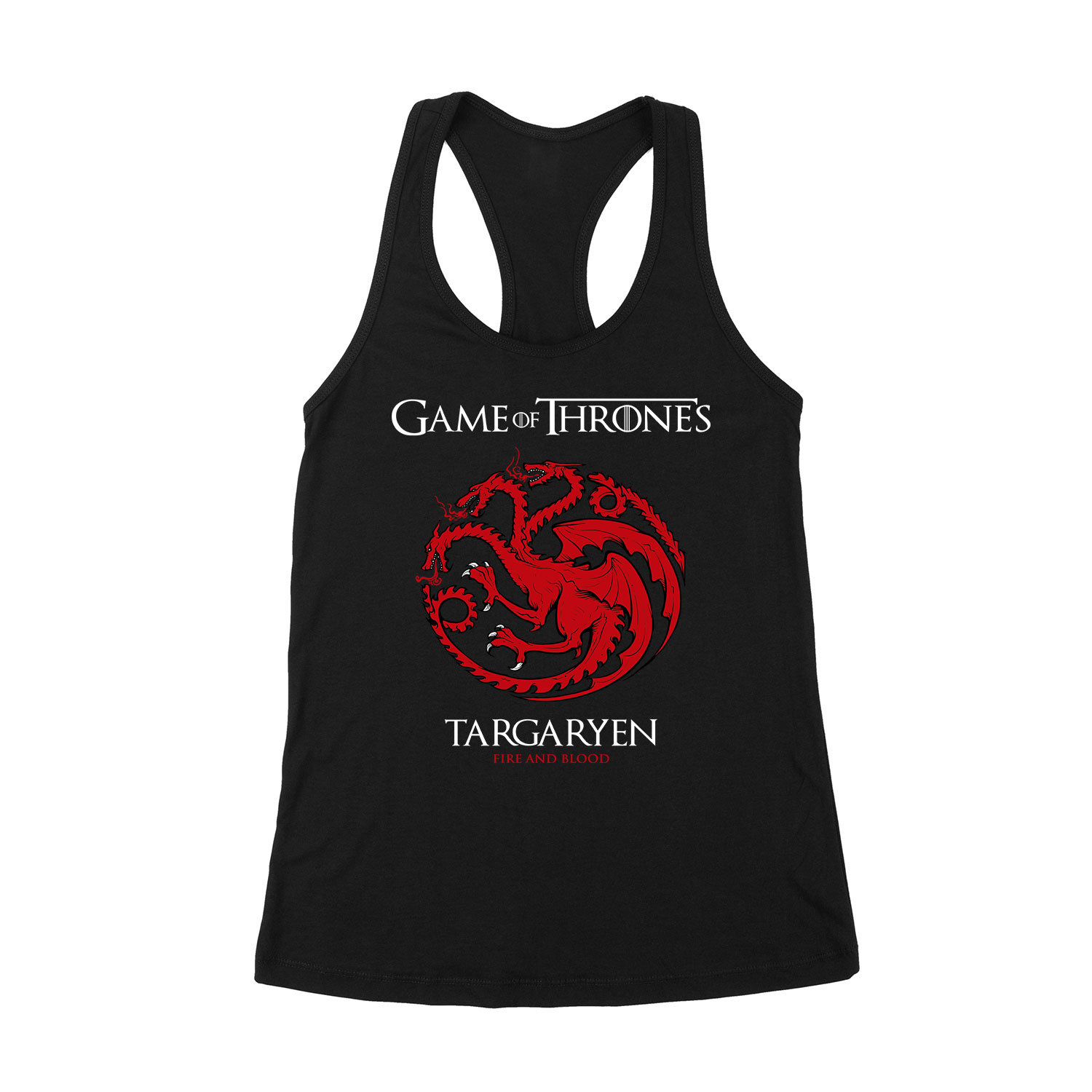 game of thrones trónok harca Fekete Női Trikó
