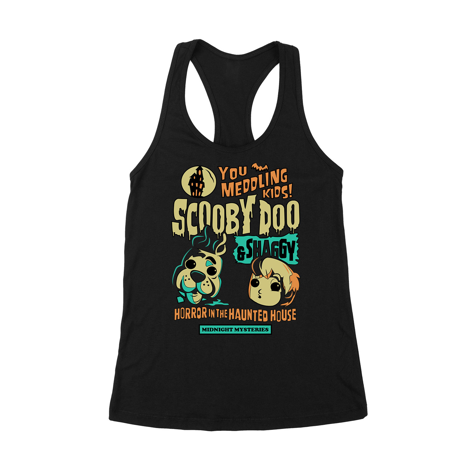 Scooby Doo Fekete Női Trikó