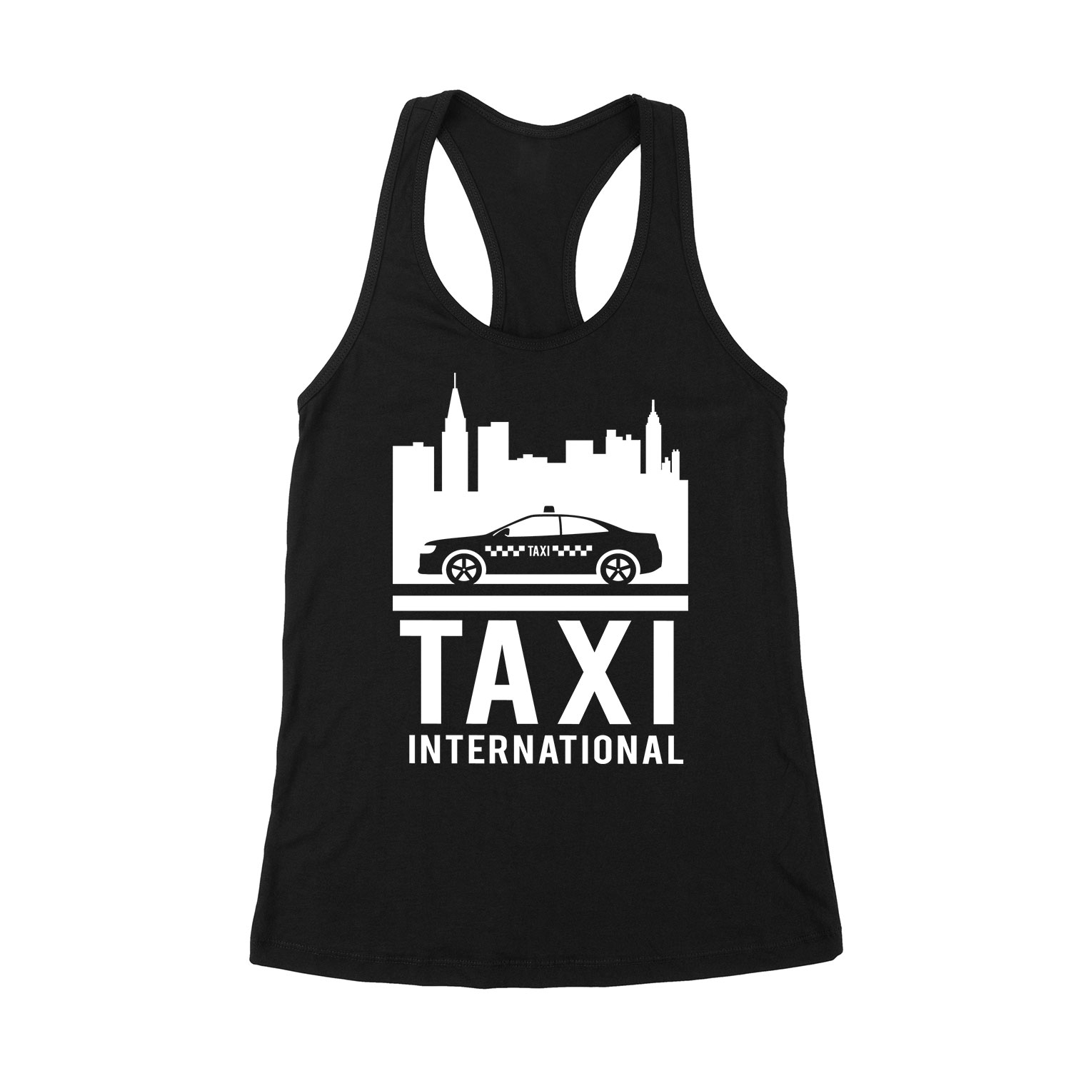 Taxis taxi Fekete Női Trikó