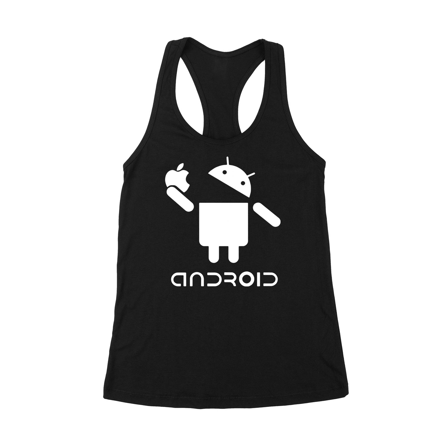 android humor Fekete Női Trikó