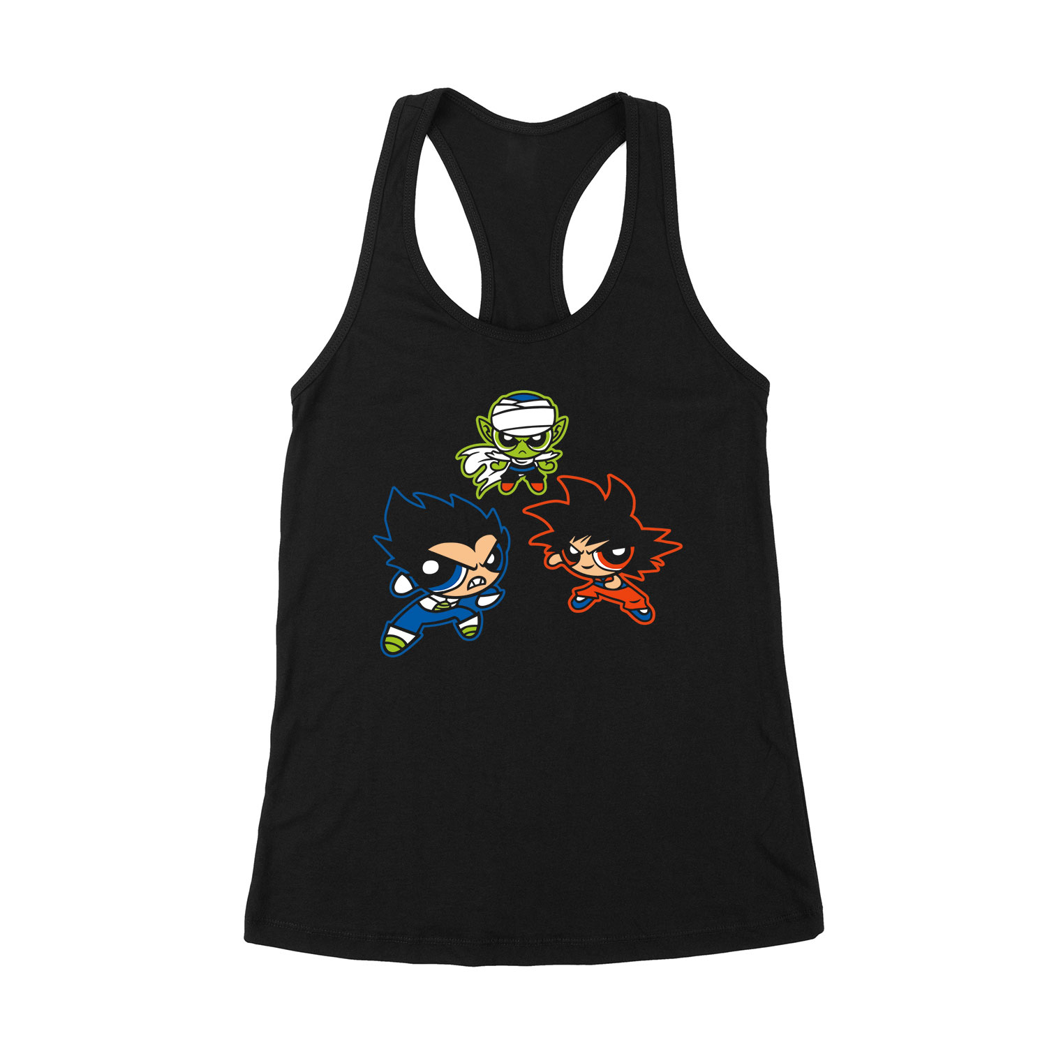 pindúr pandúrok dragon ball son goku Fekete Női Trikó
