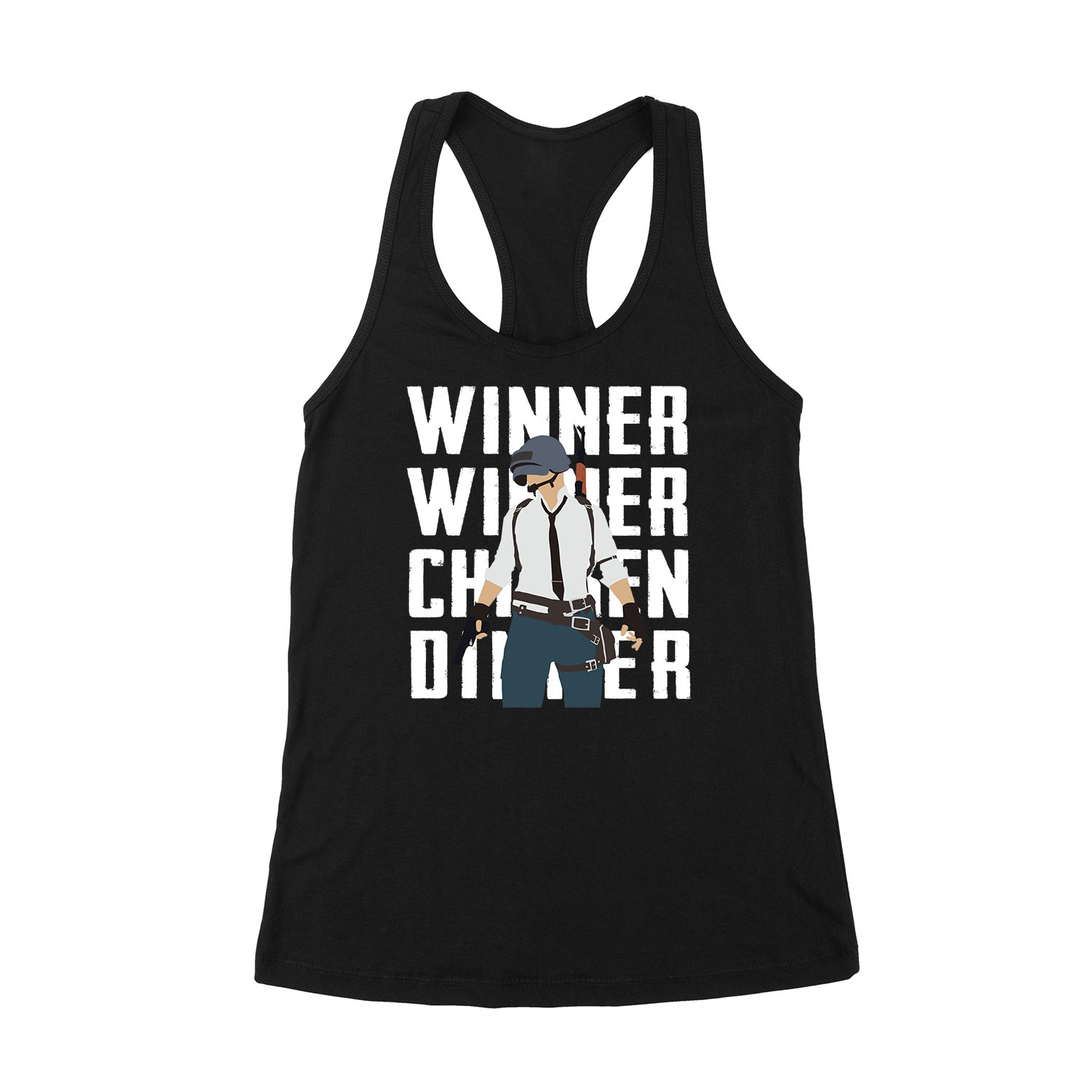 pubg winner winner chiken dinner Fekete Női Trikó