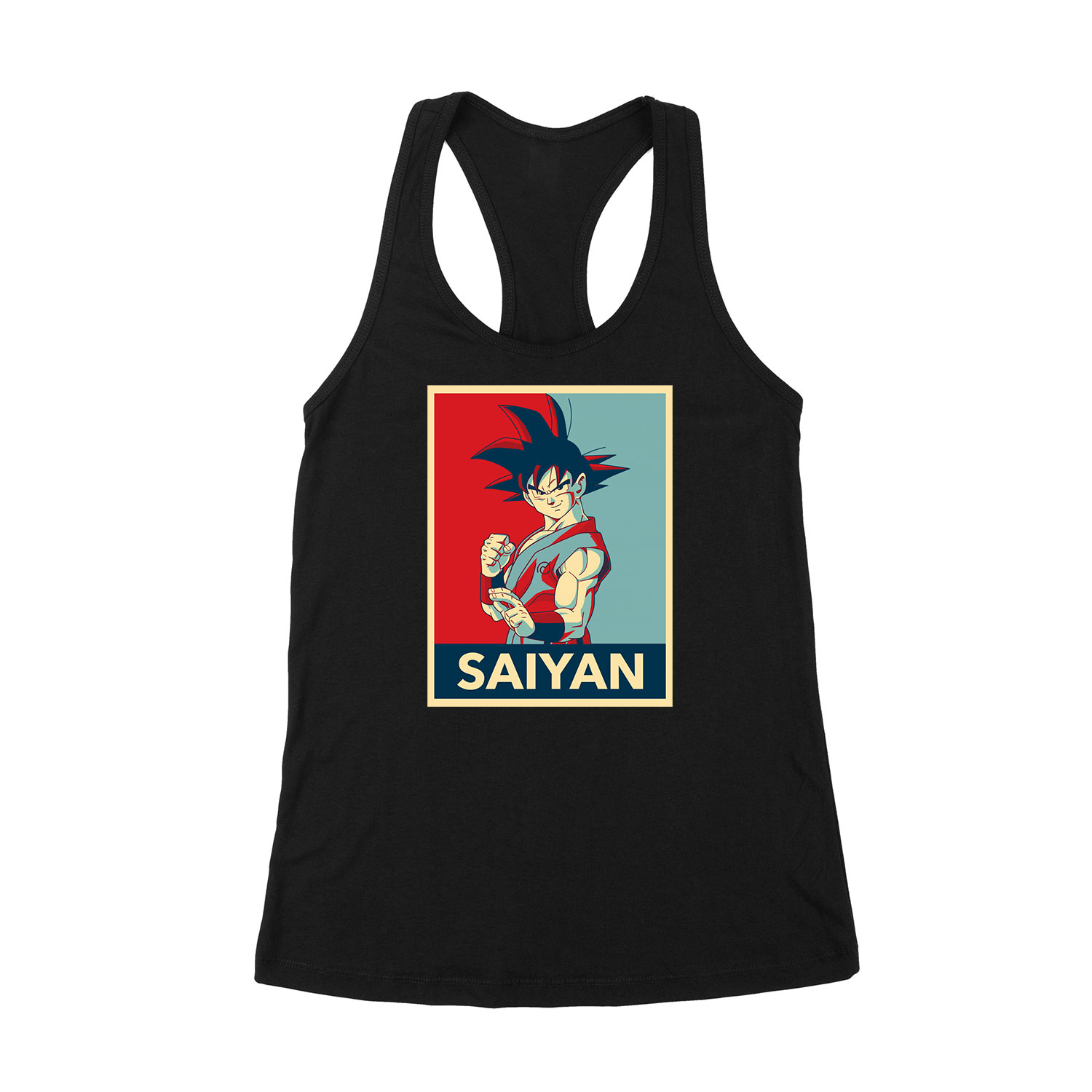 dragon ball son goku Fekete Női Trikó
