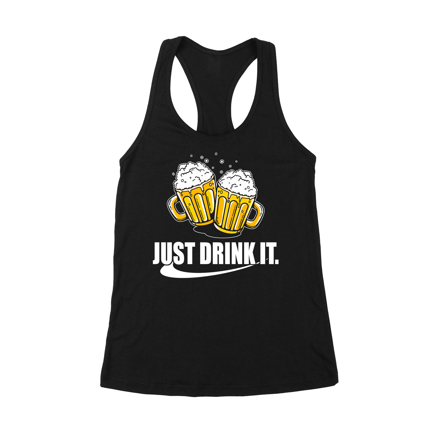 just drink it sör alkohol Fekete Női Trikó