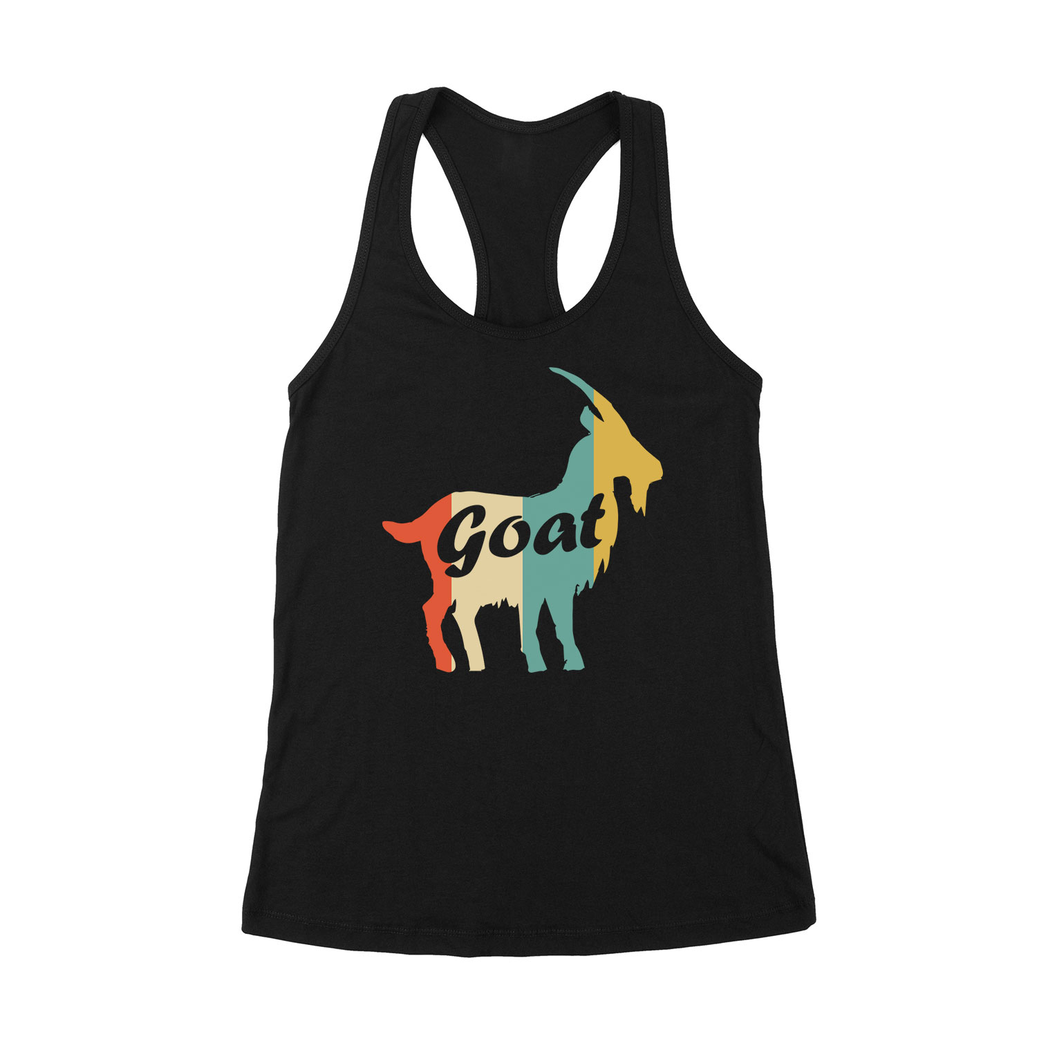 goat kecske Fekete Női Trikó
