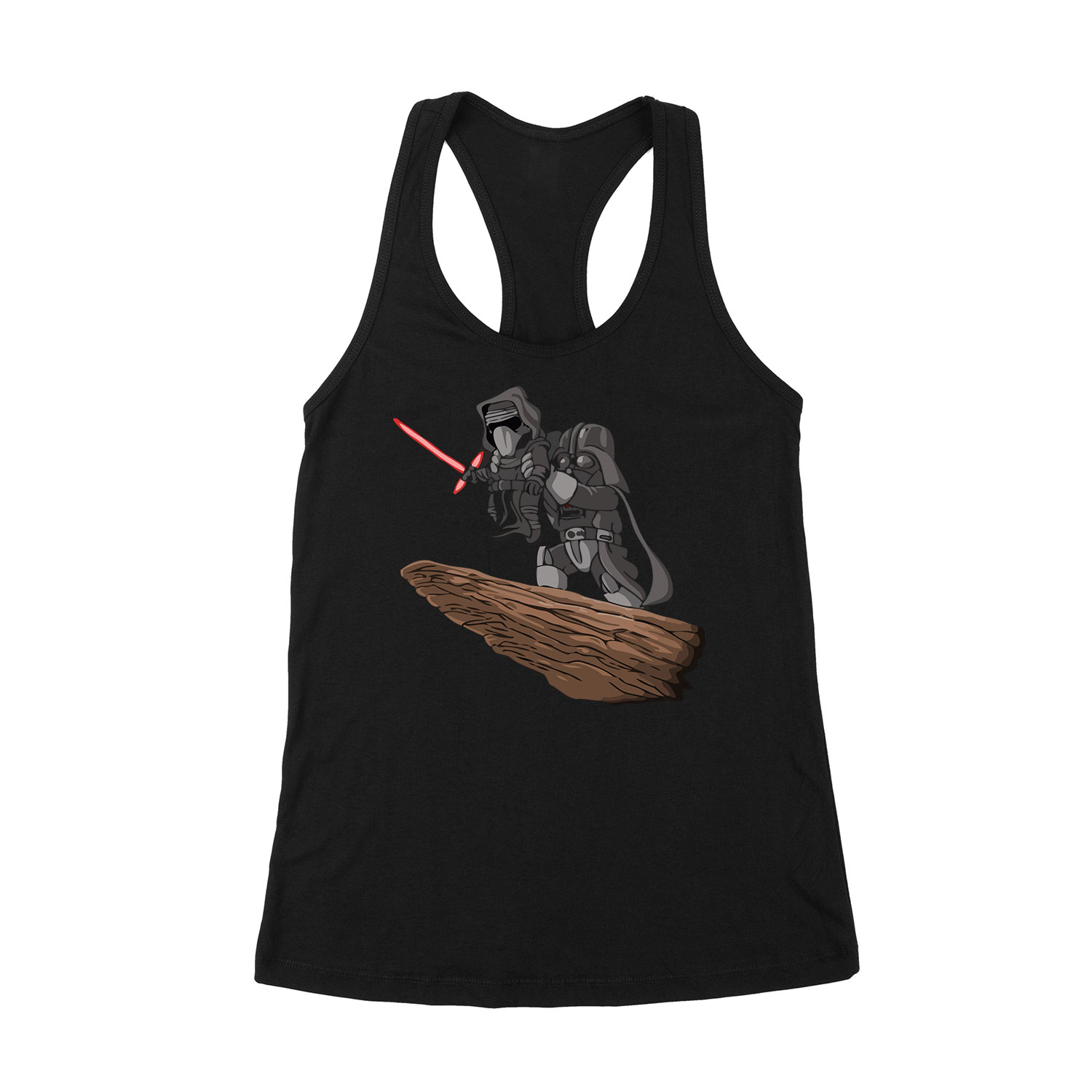 star wars kylo ren darth vader Fekete Női Trikó