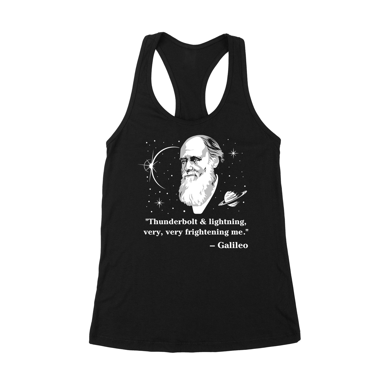 galileo idézet csillagászat Fekete Női Trikó