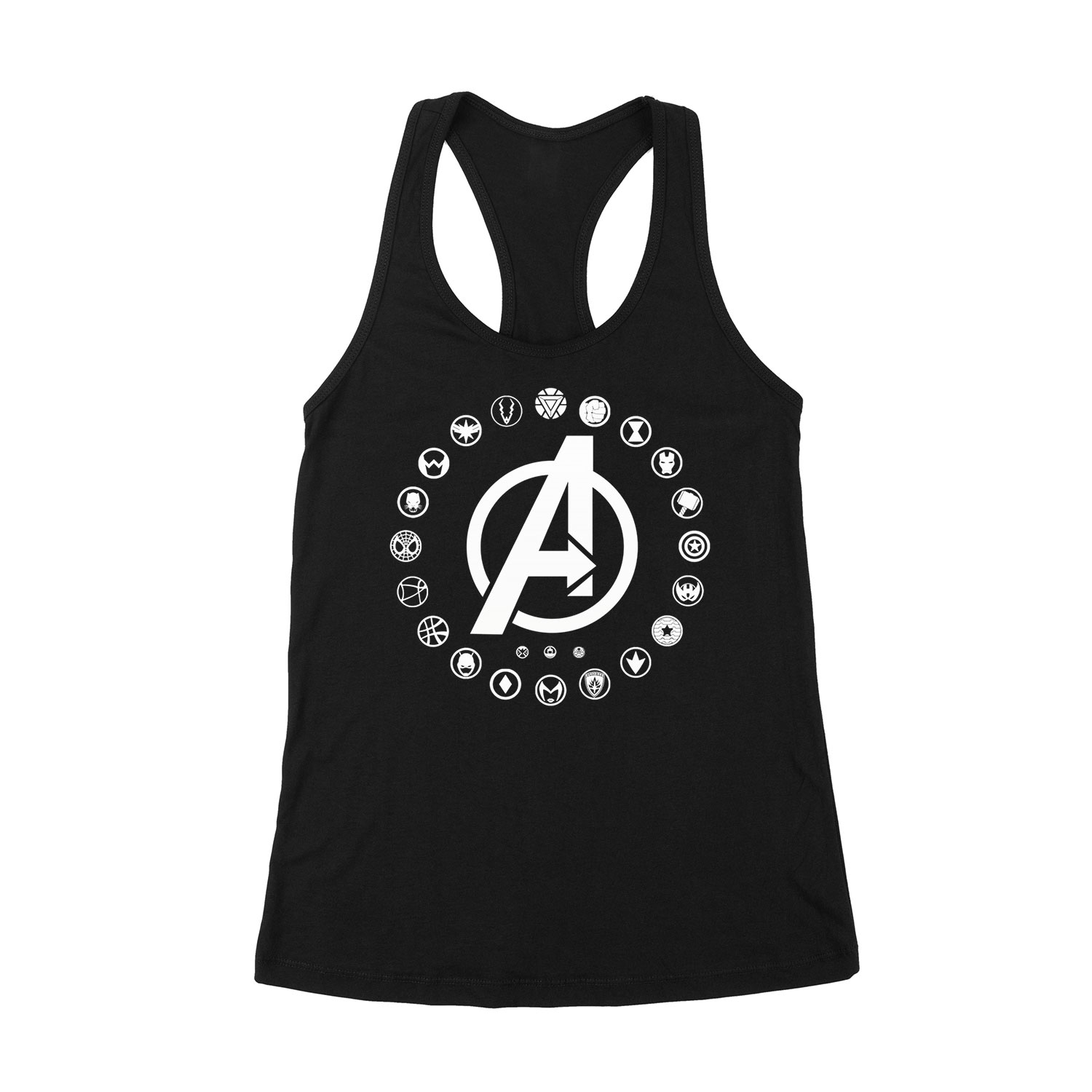 avengers bosszúállók Fekete Női Trikó