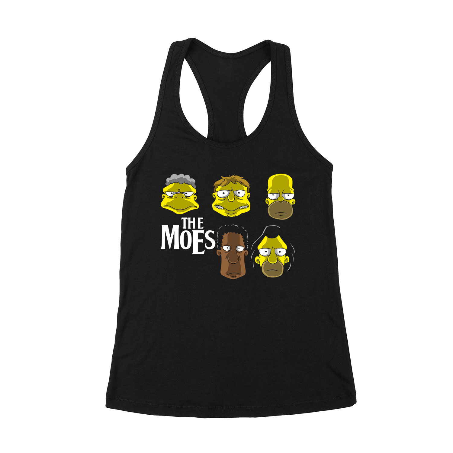 the moes simpson család Fekete Női Trikó