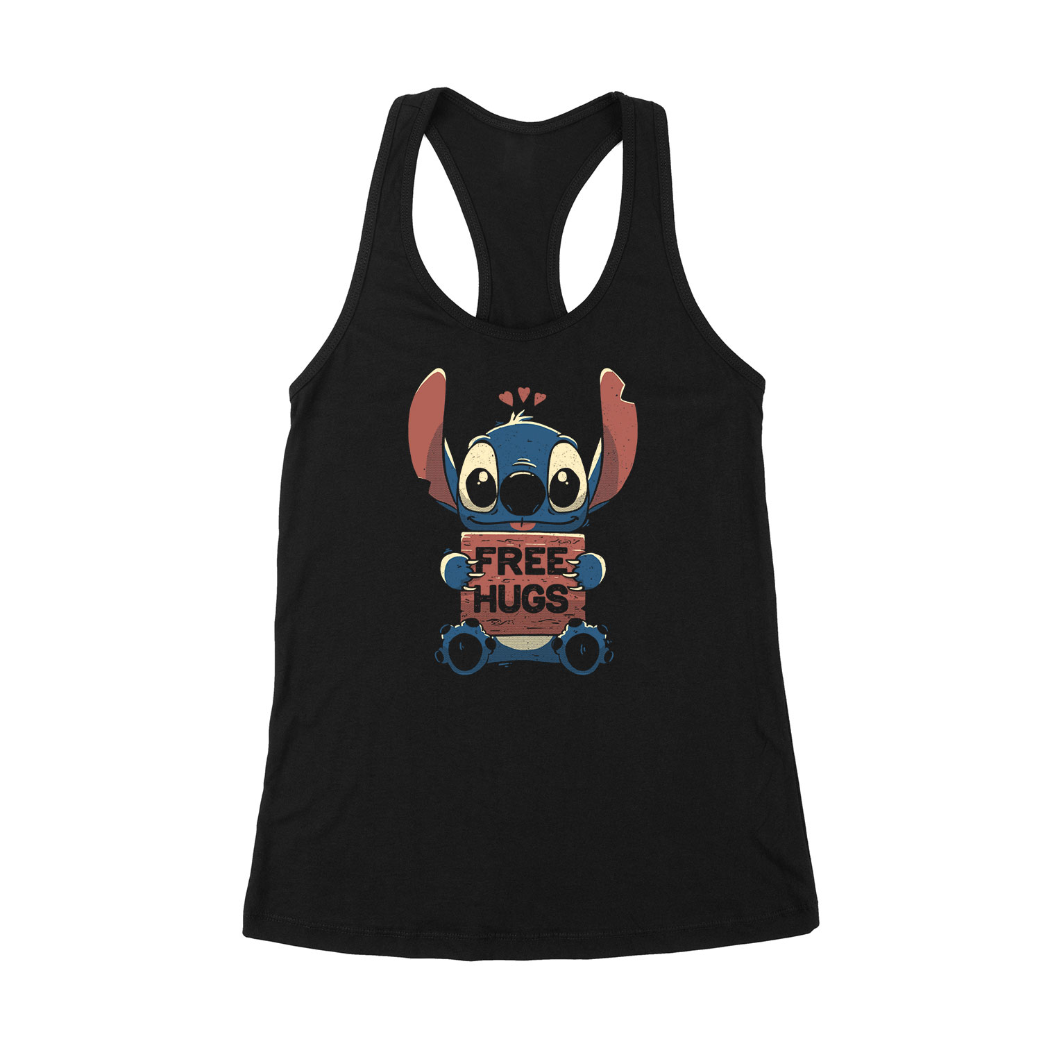 stitch Fekete Női Trikó