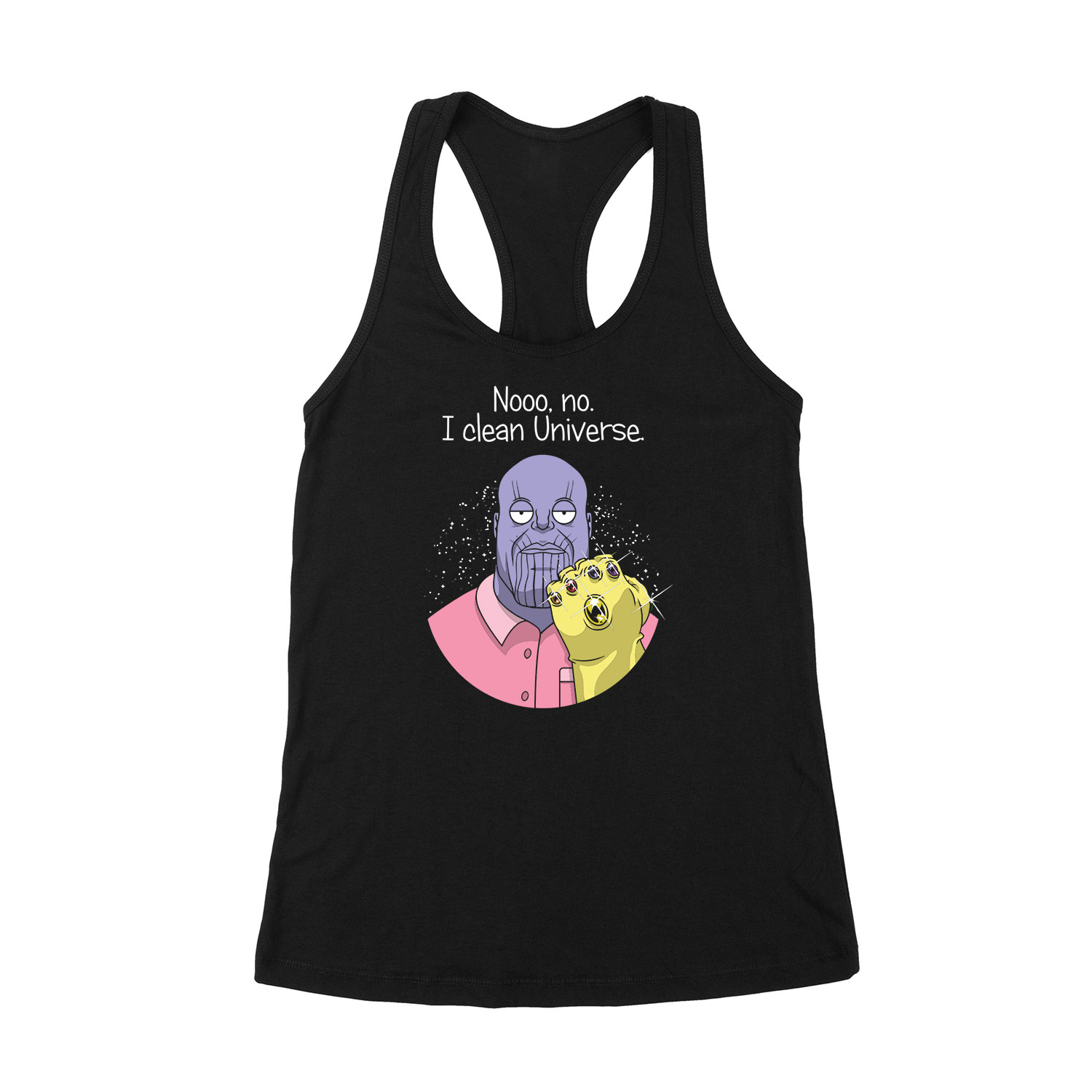 consuela thanos family guy Fekete Női Trikó