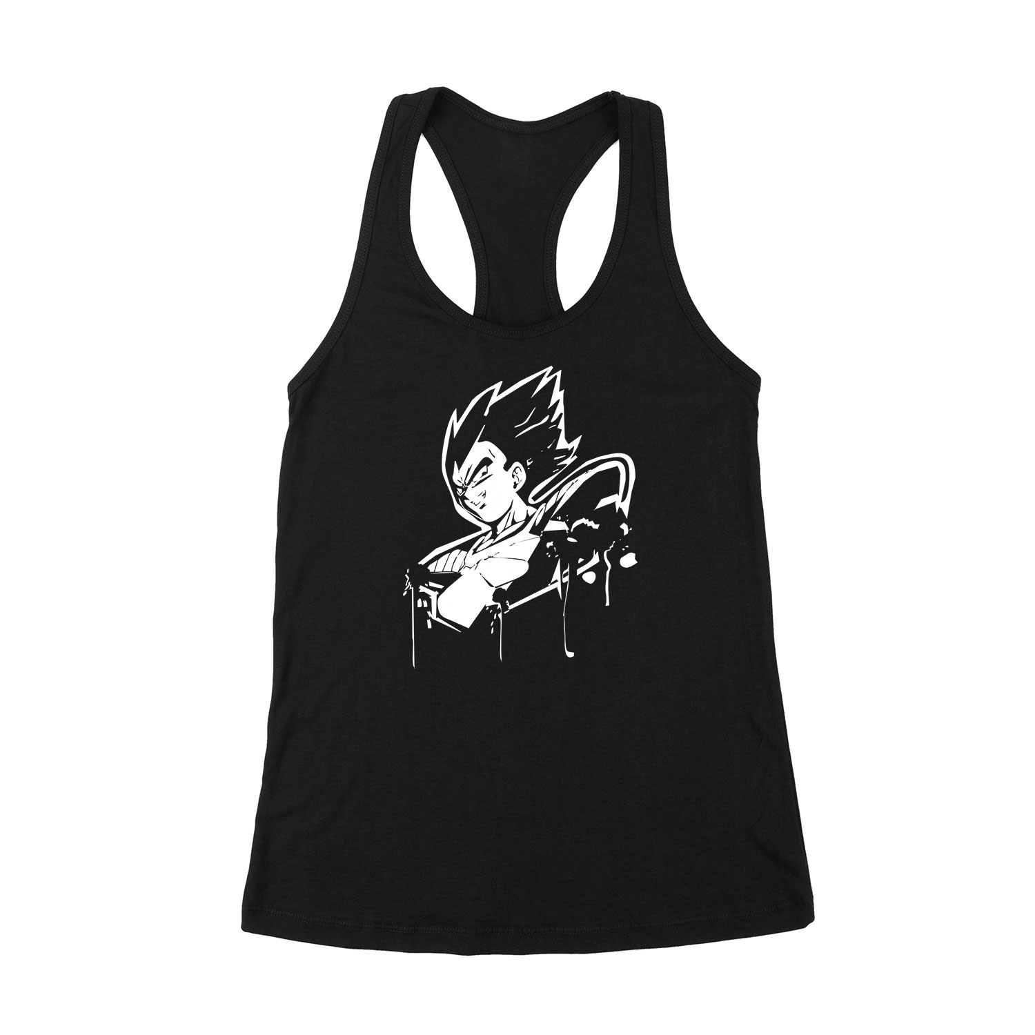 vegeta dragon ball Fekete Női Trikó