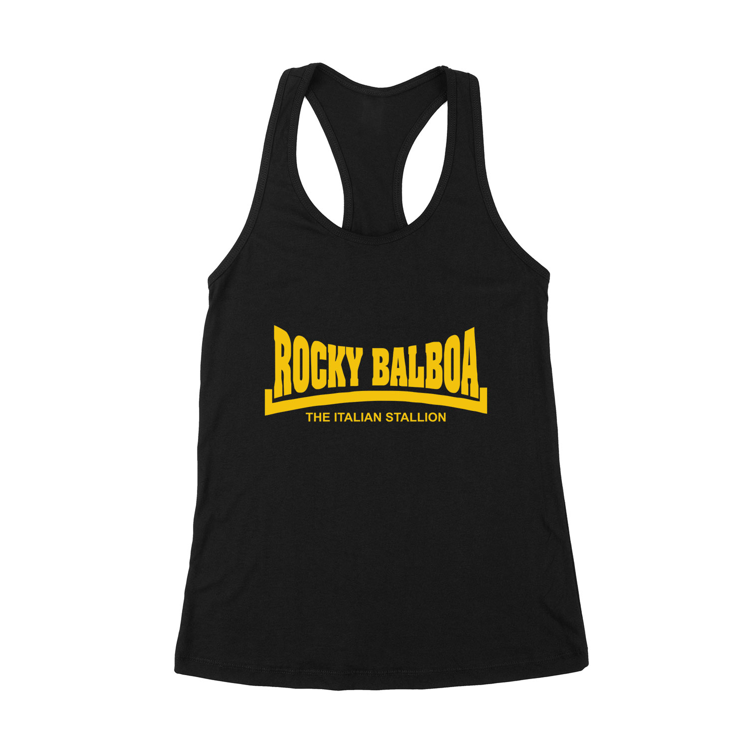 rocky balboa Fekete Női Trikó