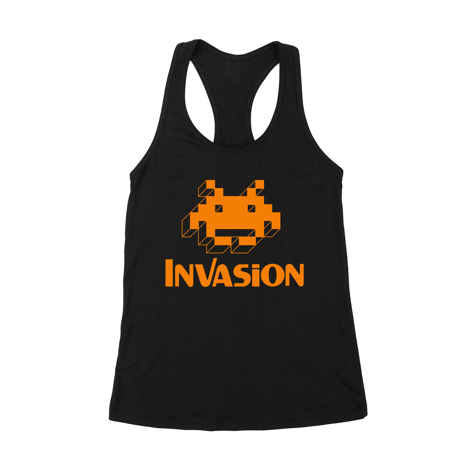 invasion invázió gamer Fekete Női Trikó