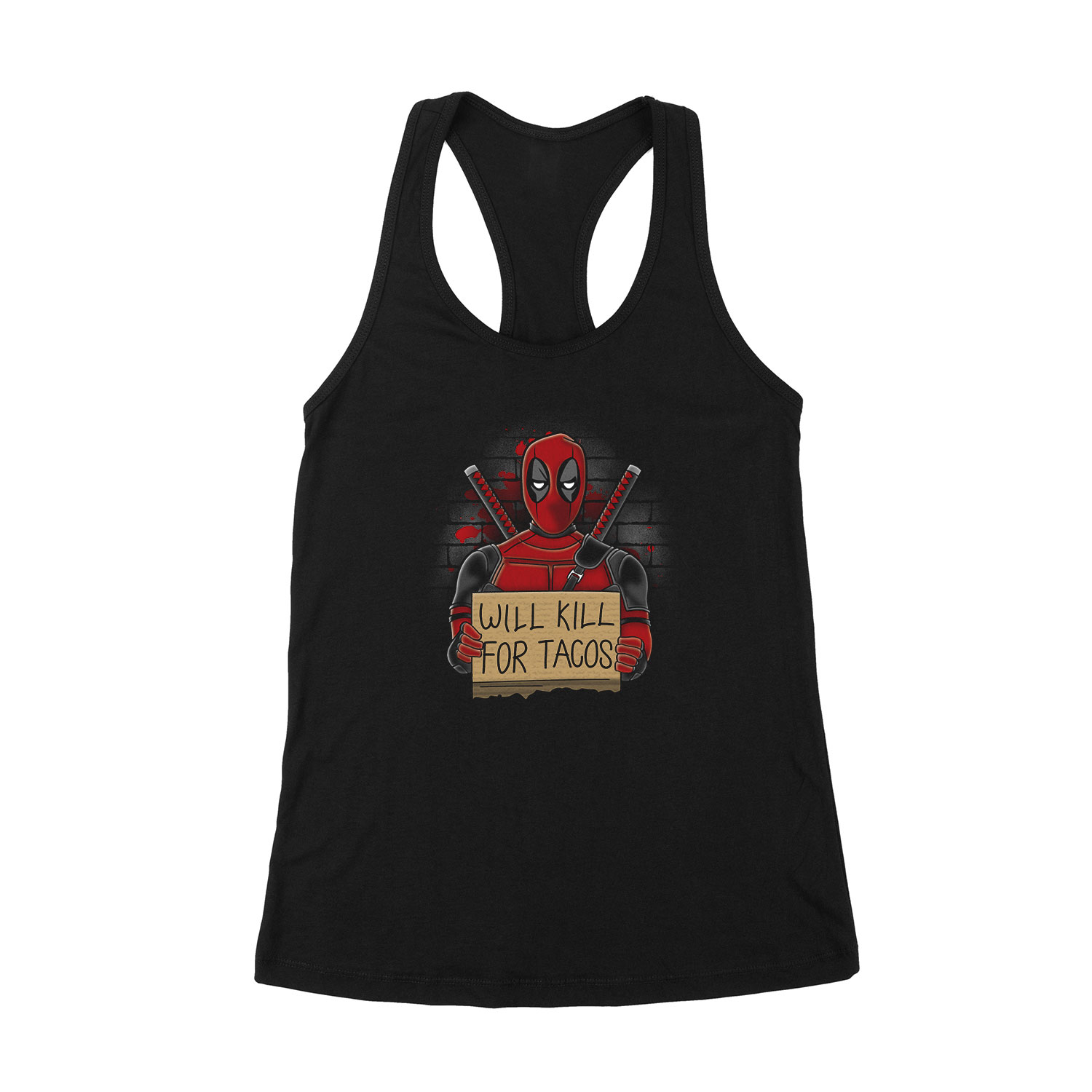 deadpool Fekete Női Trikó