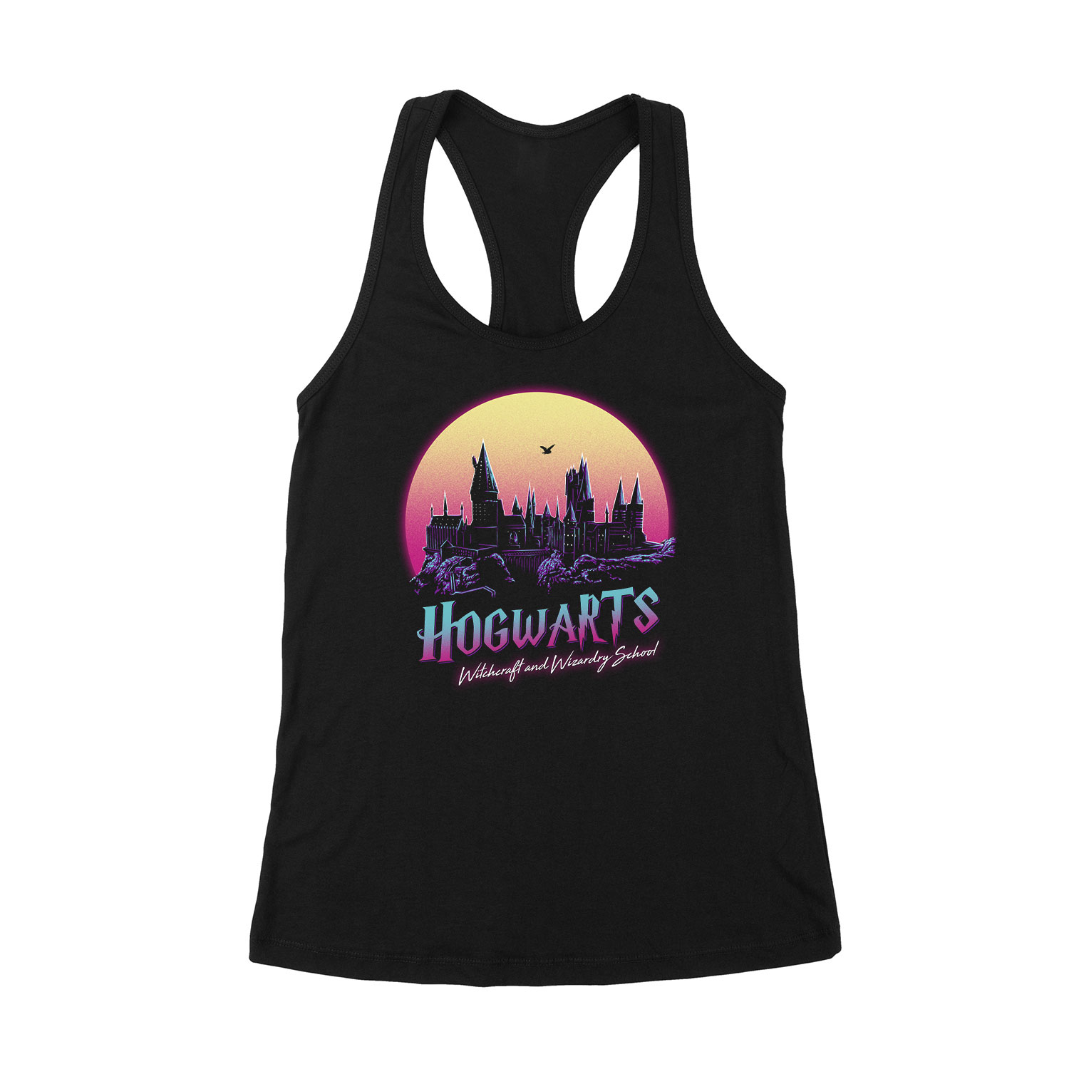 hogwarts roxfort harry potter Fekete Női Trikó