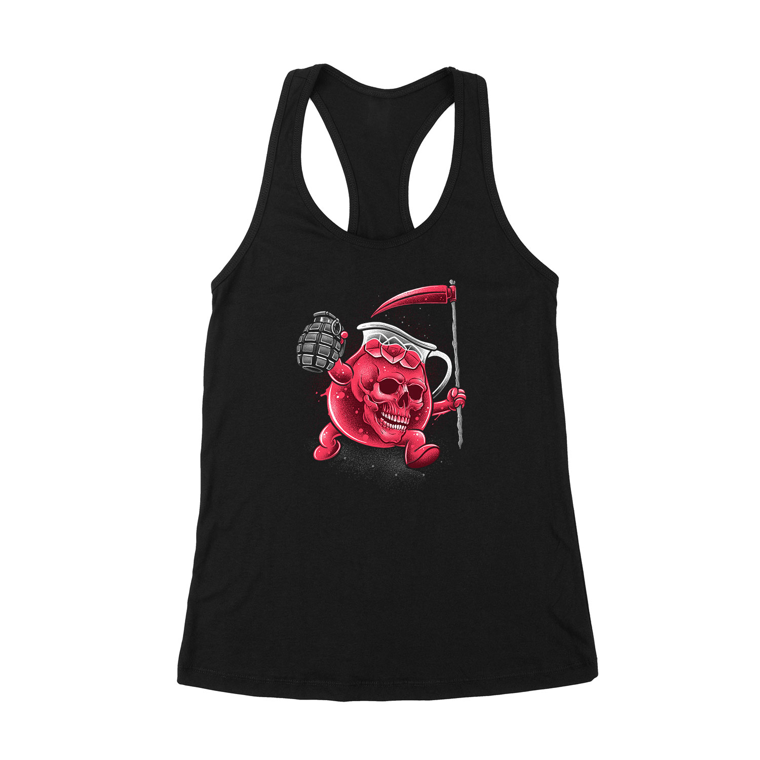 kool aid koponya Fekete Női Trikó