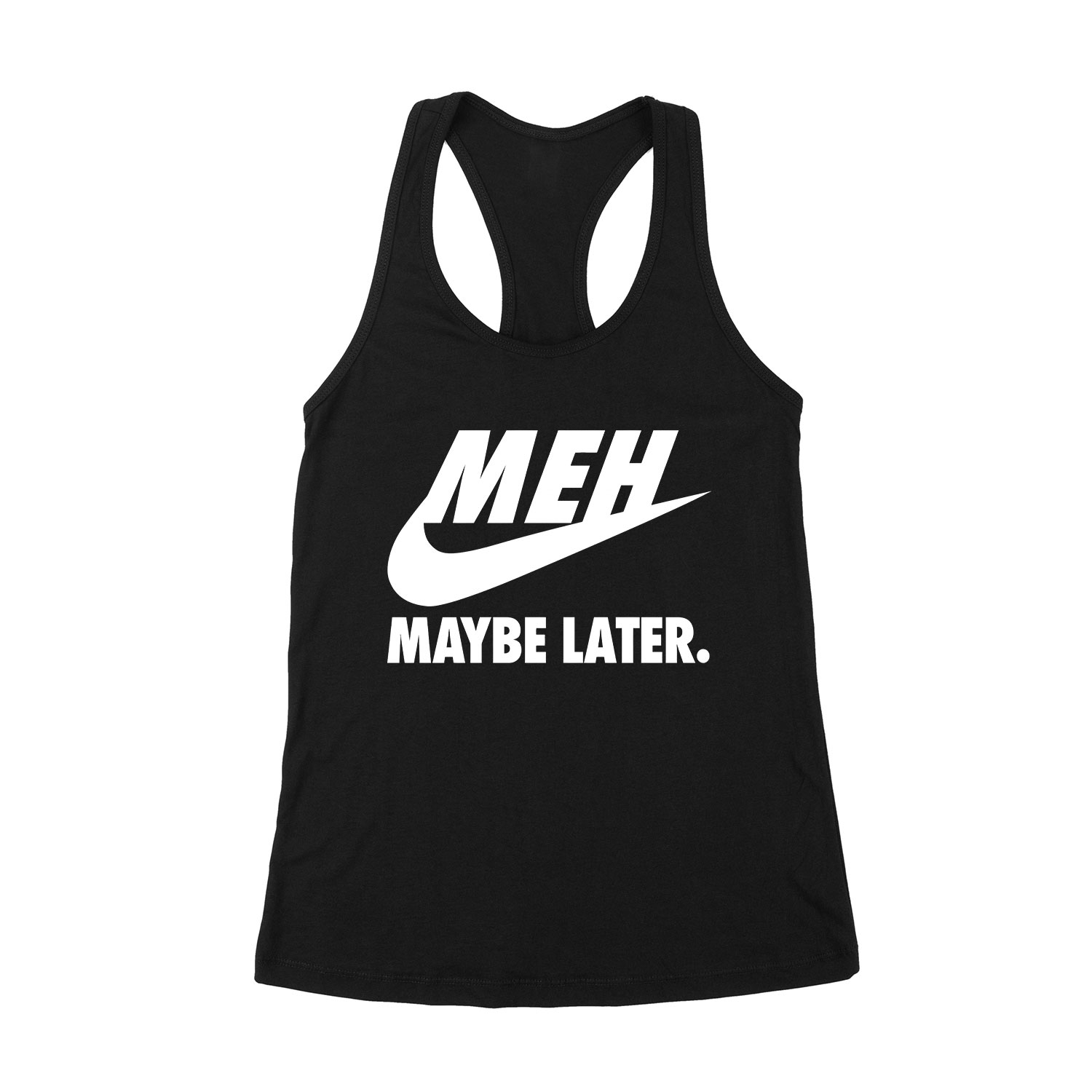 nike humor meh maybe later Fekete Női Trikó