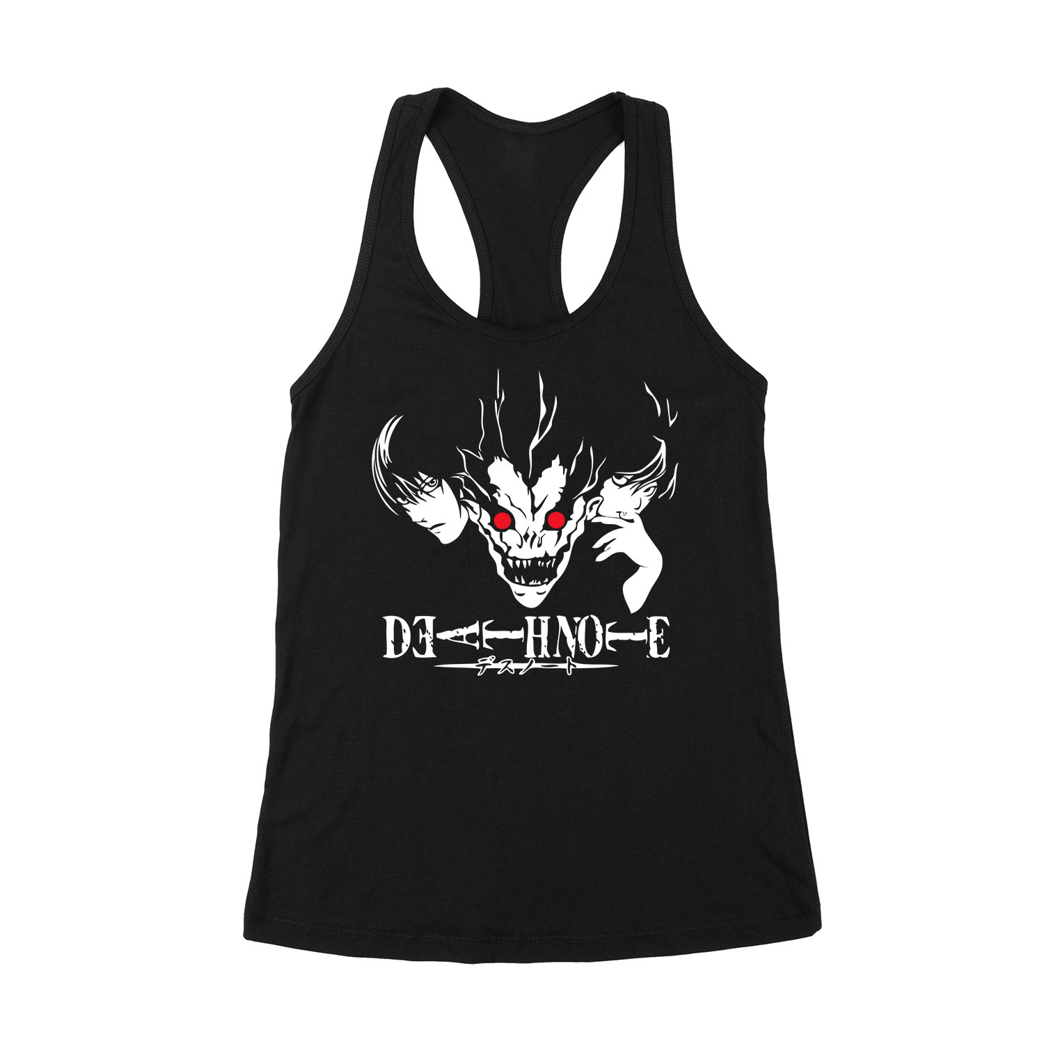 death note halál lista Fekete Női Trikó