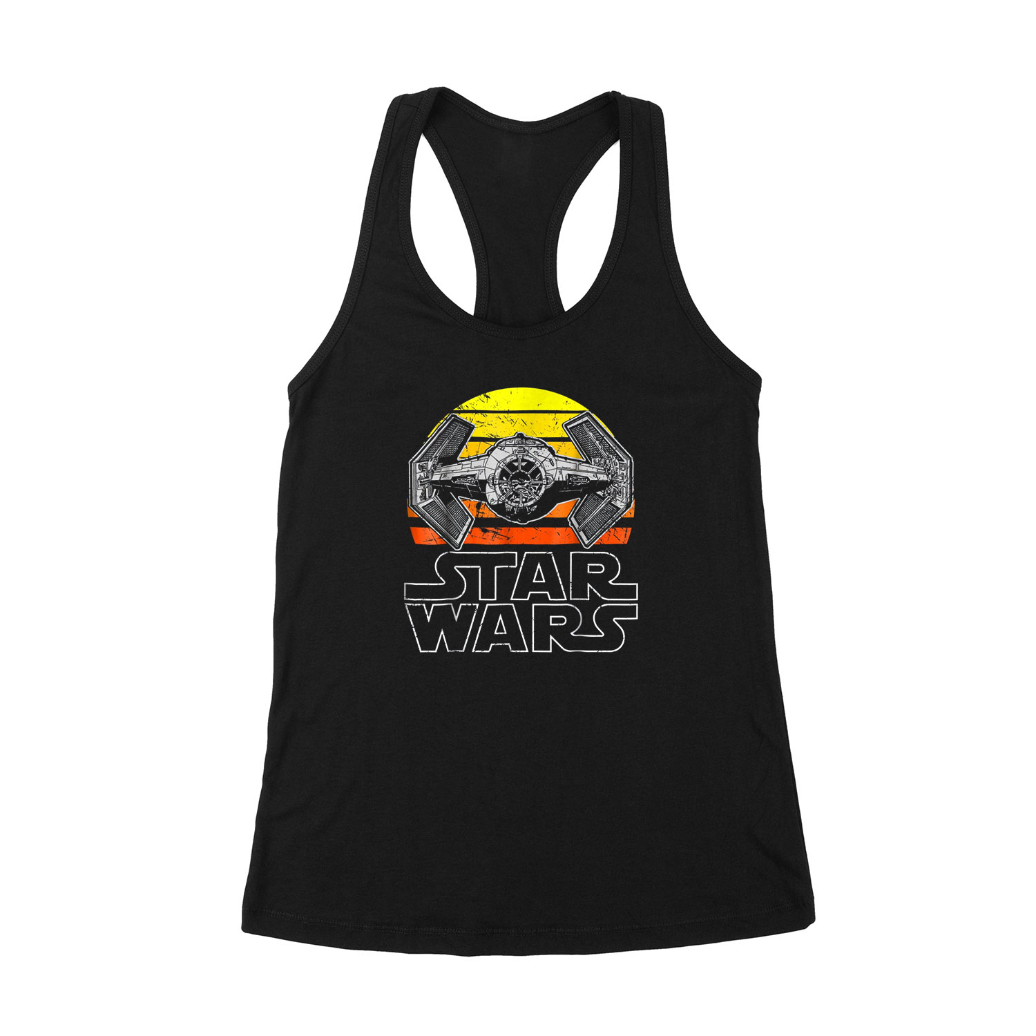 star wars tie fighter Fekete Női Trikó