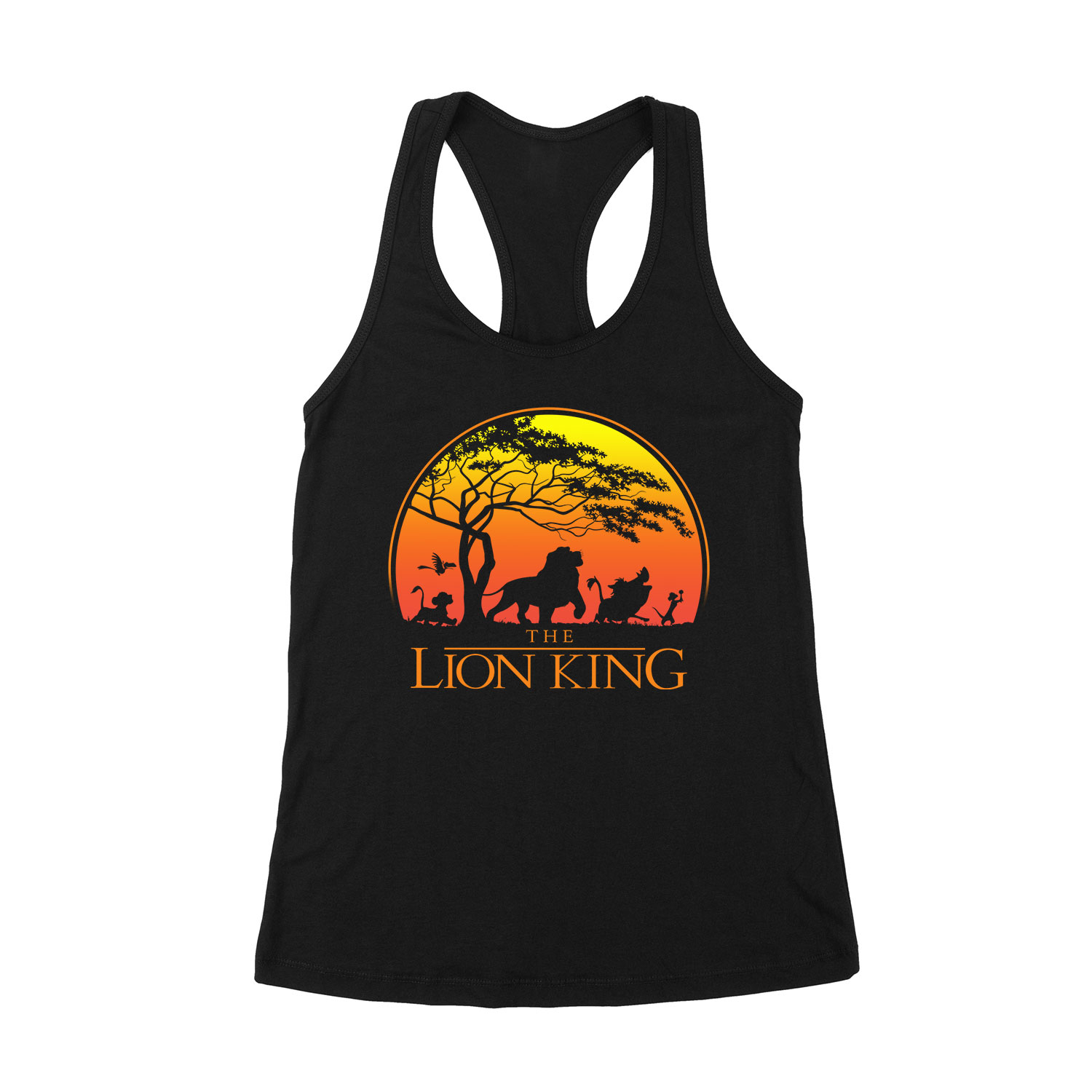 the lion king az oroszlánkirály Fekete Női Trikó