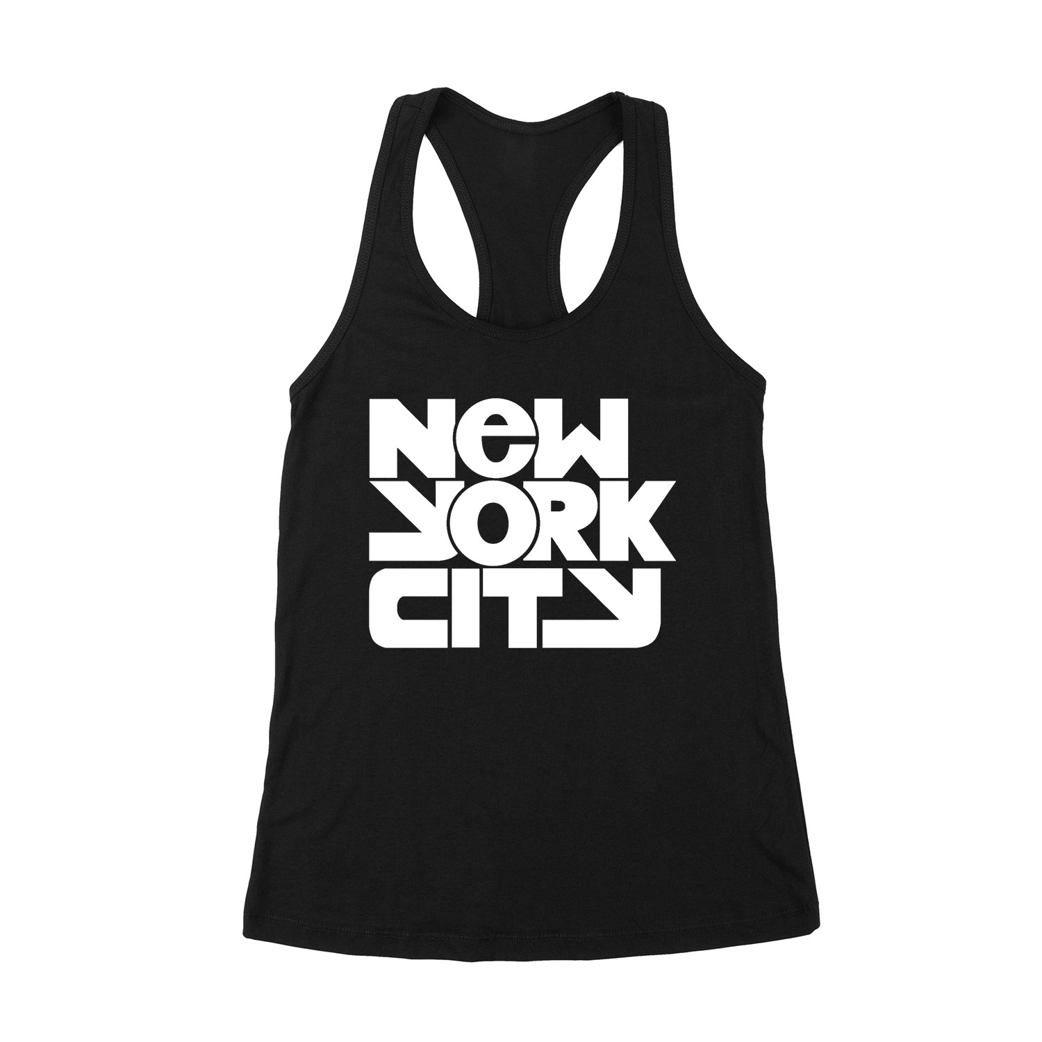 new york city Fekete Női Trikó