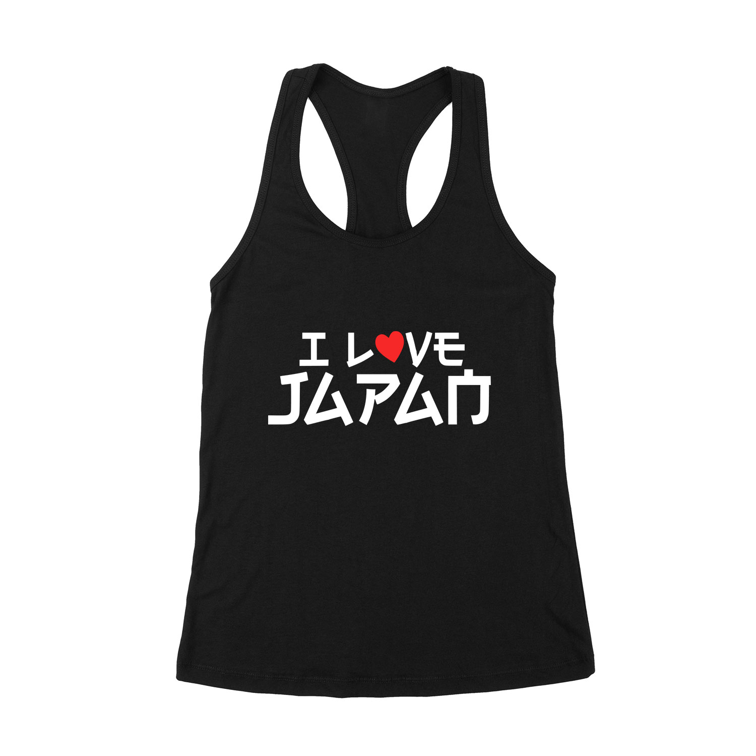 japan japán Fekete Női Trikó
