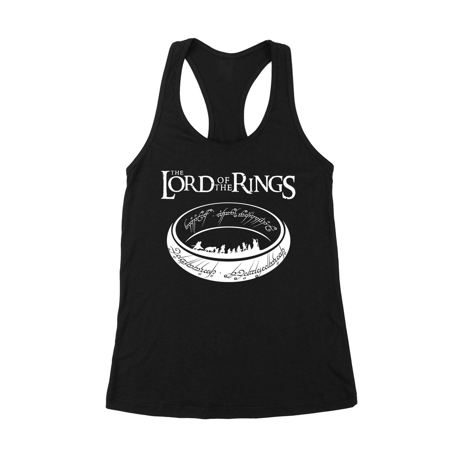 the lord of the rings a gyűrűk ura Fekete Női Trikó