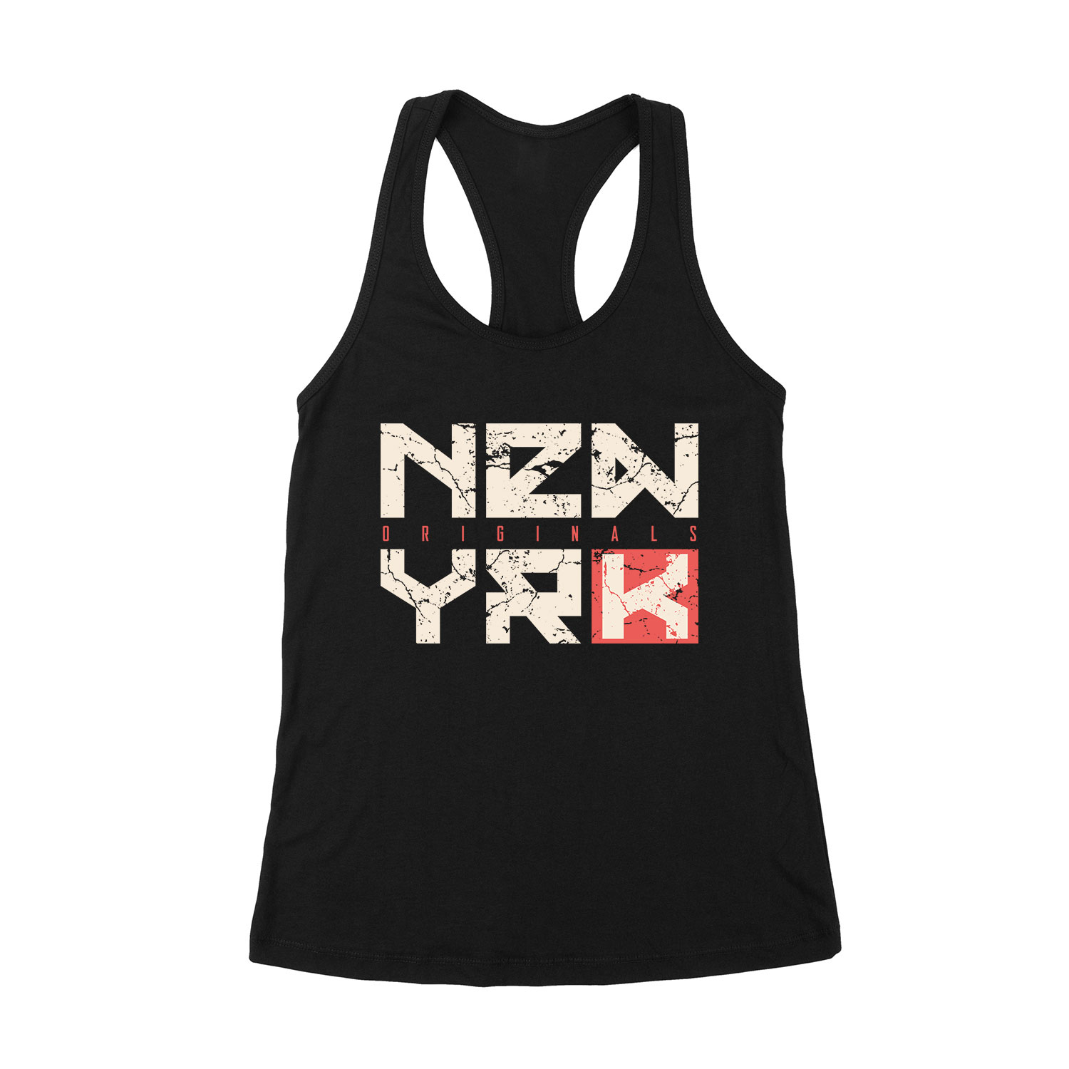 new york city Fekete Női Trikó
