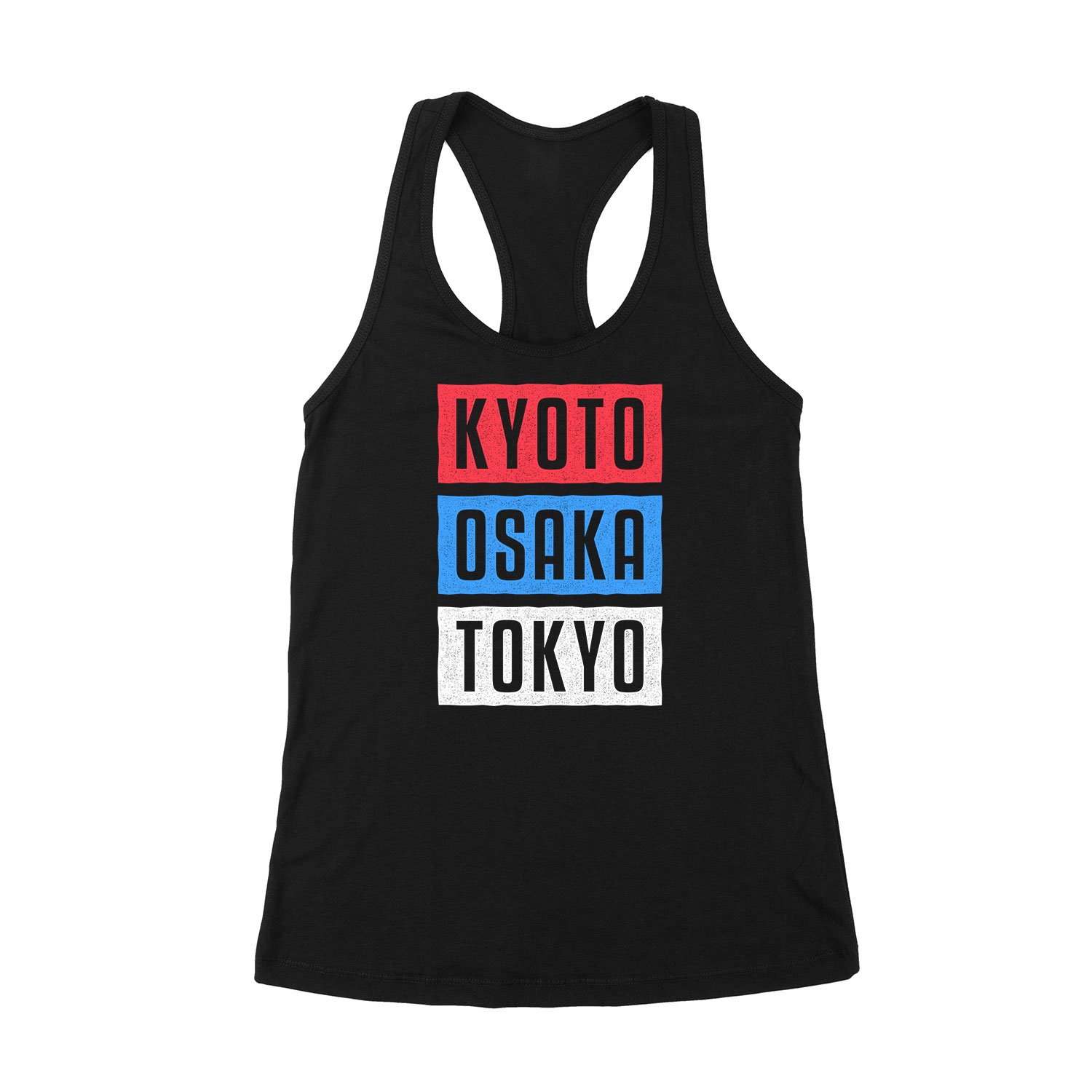 japán kyoto osaka tokyo Fekete Női Trikó