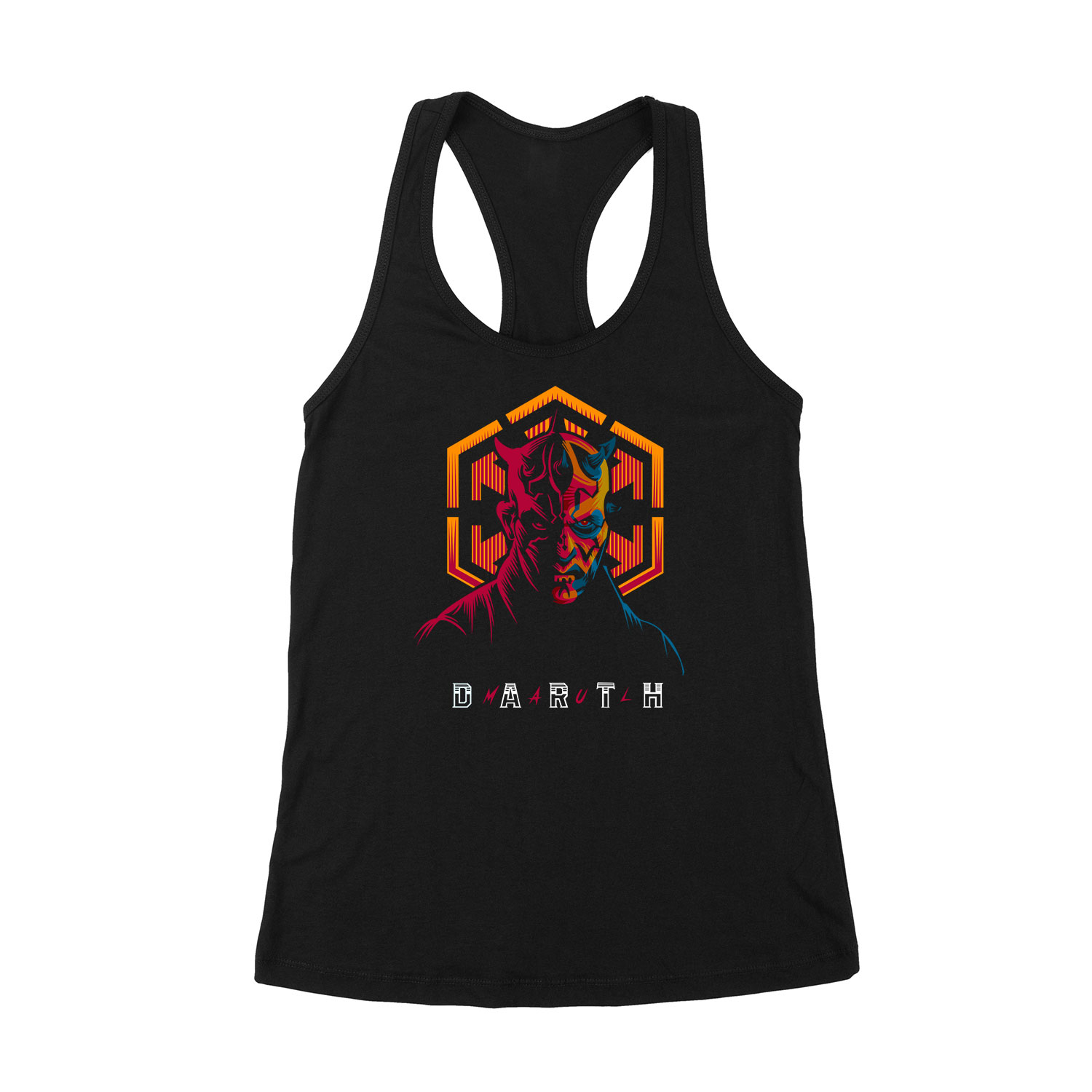 darth maul star wars Fekete Női Trikó