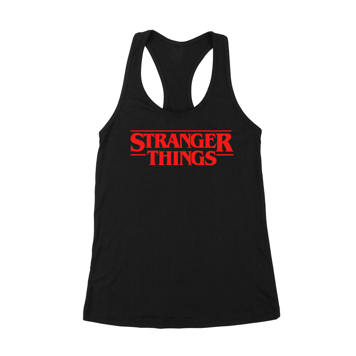 stranger things Fekete Női Trikó