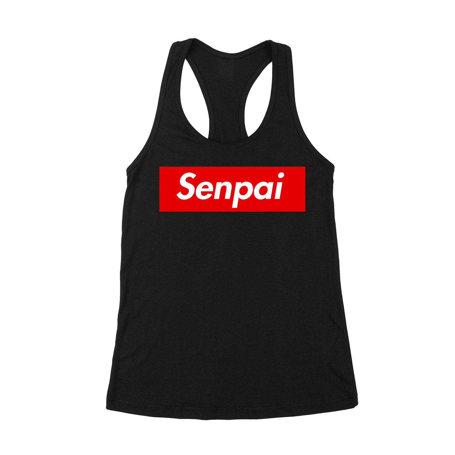 senpai japán Fekete Női Trikó