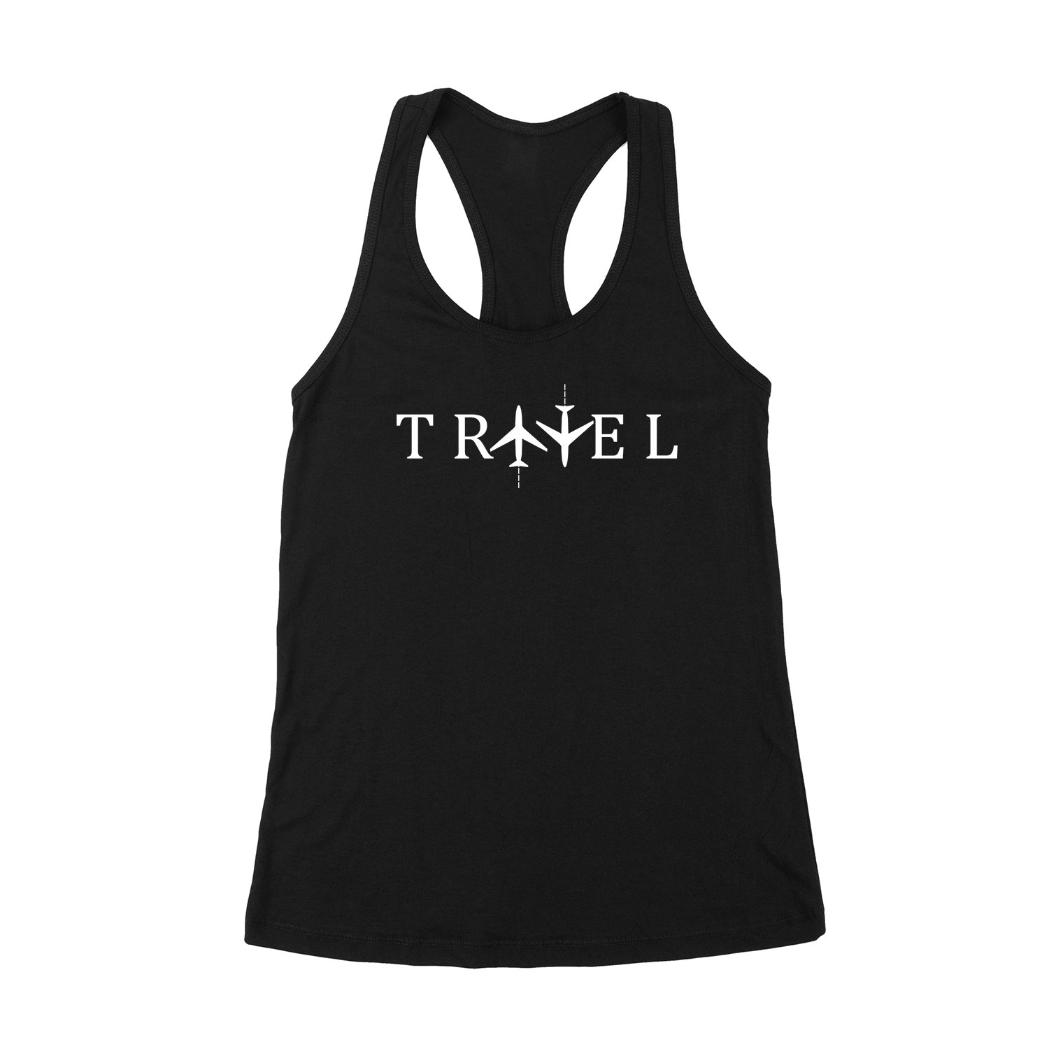 travel utazás utazni Fekete Női Trikó