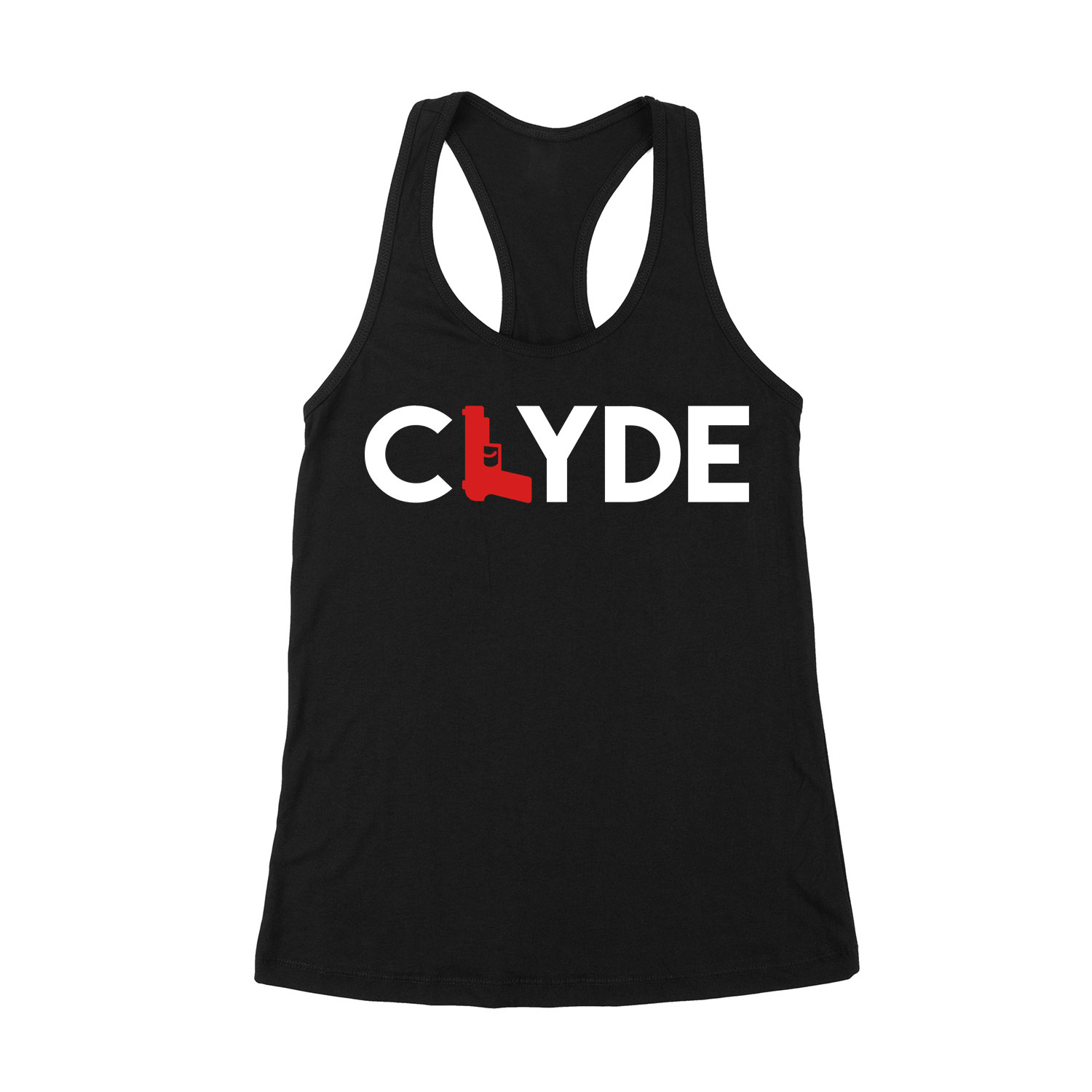 Bonnie és Clyde Fekete Női Trikó