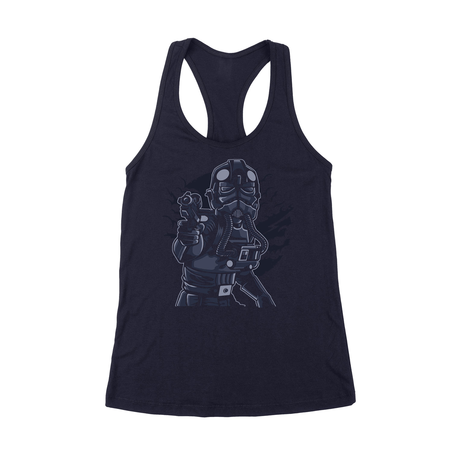 star wars storm trooper Sötétkék Női Trikó